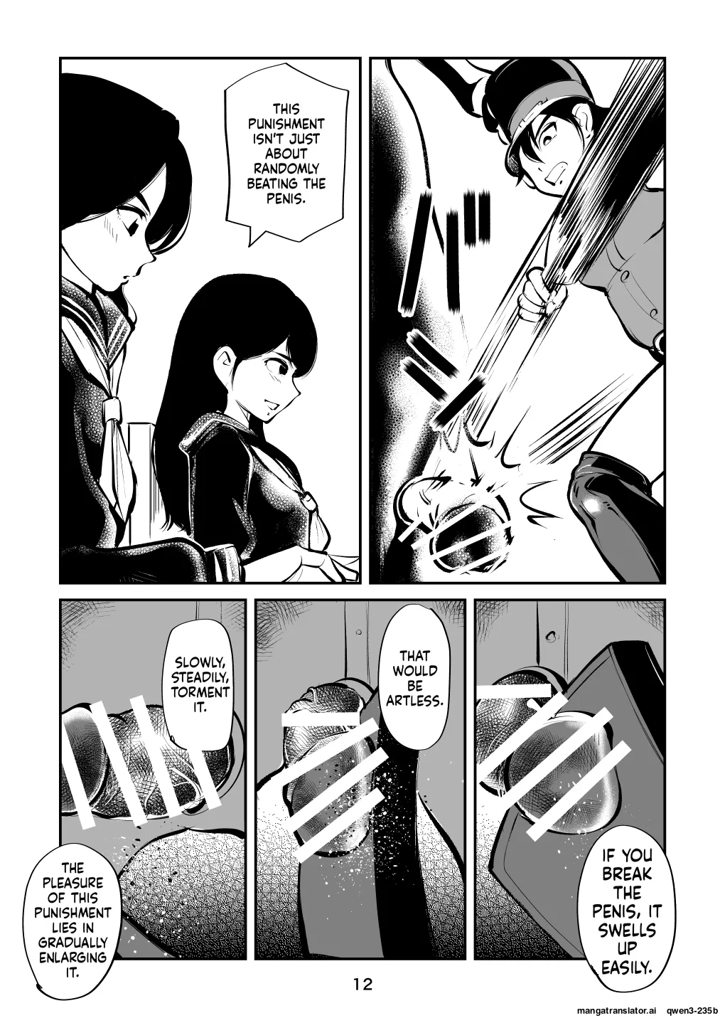 [Pecan (Makunouchi)]Chinkei Shikkou 3| Implementing Penis Penalty Page 13
