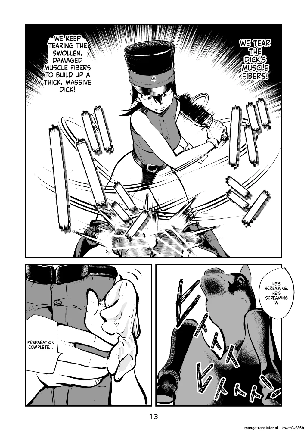 [Pecan (Makunouchi)]Chinkei Shikkou 3| Implementing Penis Penalty Page 14