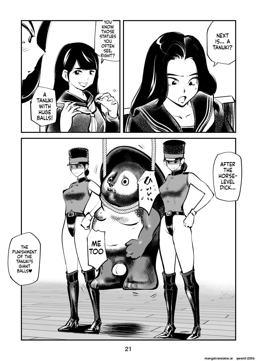 [Pecan (Makunouchi)]Chinkei Shikkou 3| Implementing Penis Penalty Page 22