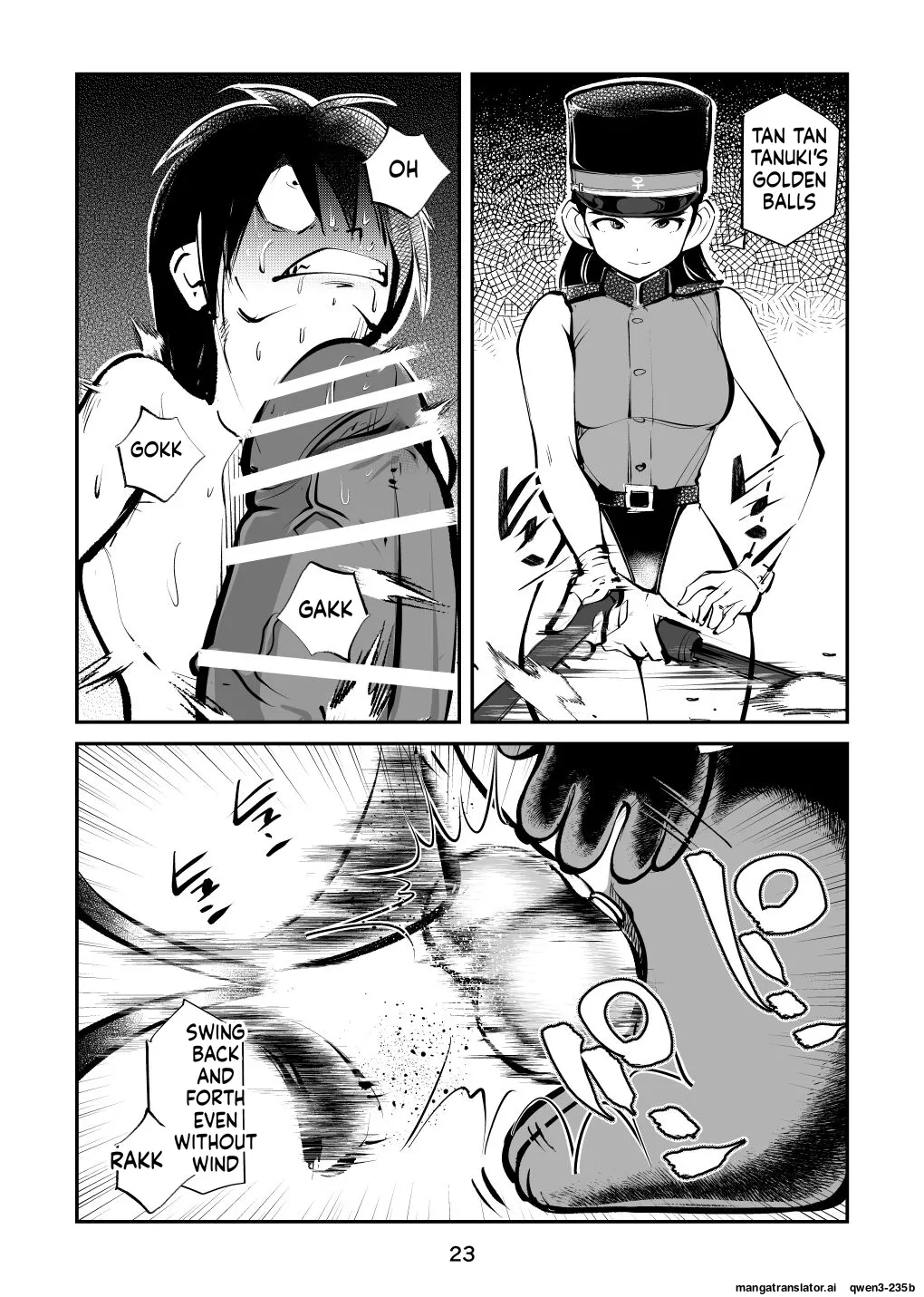 [Pecan (Makunouchi)]Chinkei Shikkou 3| Implementing Penis Penalty Page 24