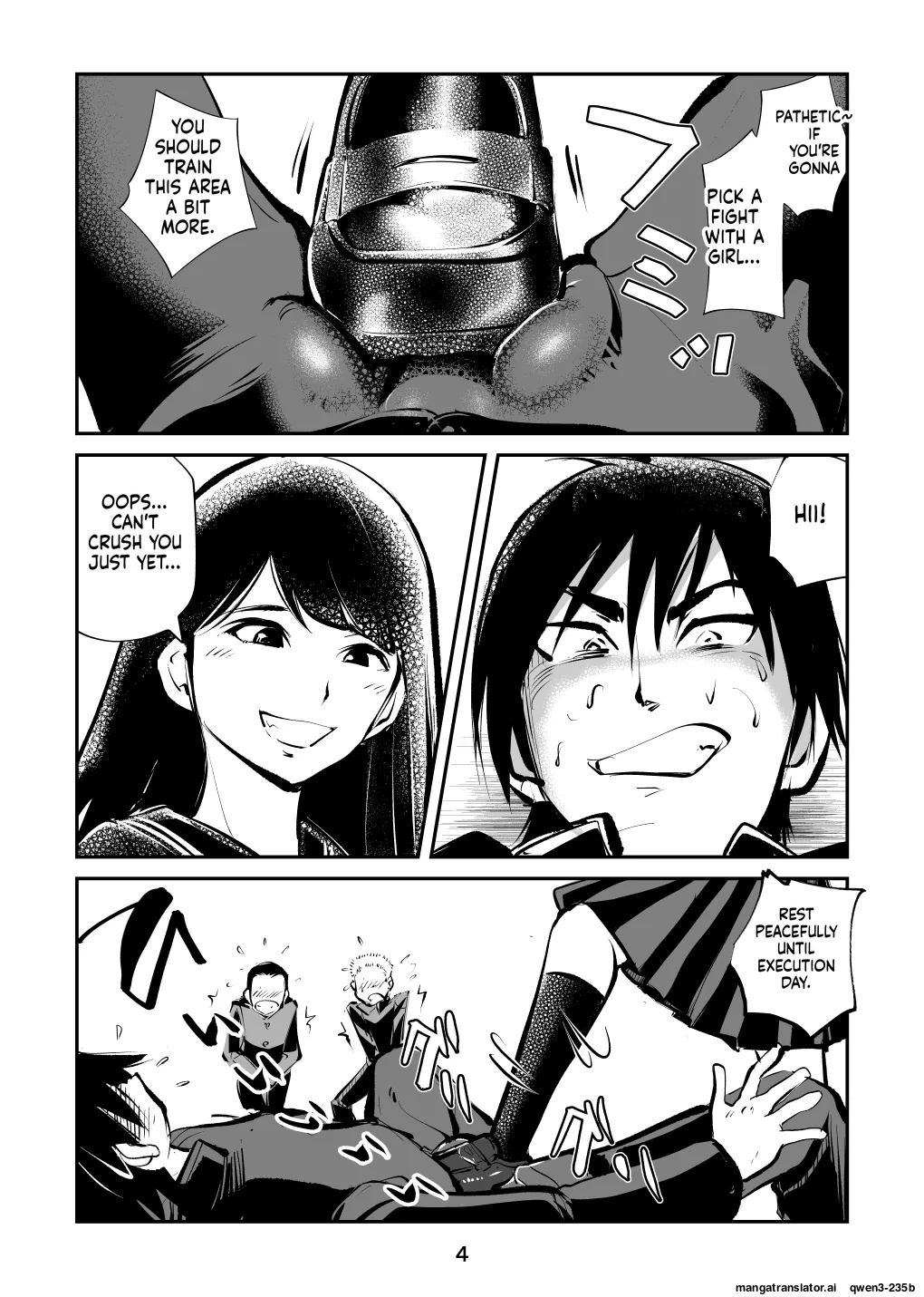 [Pecan (Makunouchi)]Chinkei Shikkou 3| Implementing Penis Penalty Page 5