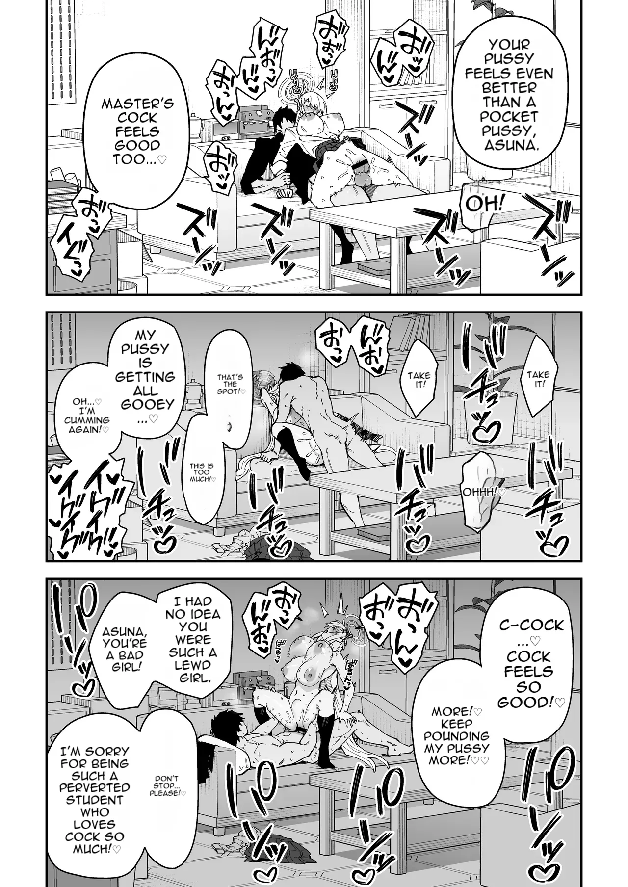 [Syunichi Kansuu (Syunichi)]Seiyoku ga Bug-tta Seito ~Ichinose Asuna~ | The Student Whose Balance Has Gone Haywire ~Asuna Ichinose~(Blue Archive) [English] [Digital] Page 25