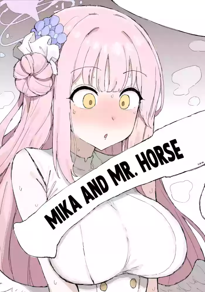 [Kumiyabe]Mika to Ouma-san | Mika and Mr. Horse(Blue Archive) [English] [NudeSalad]