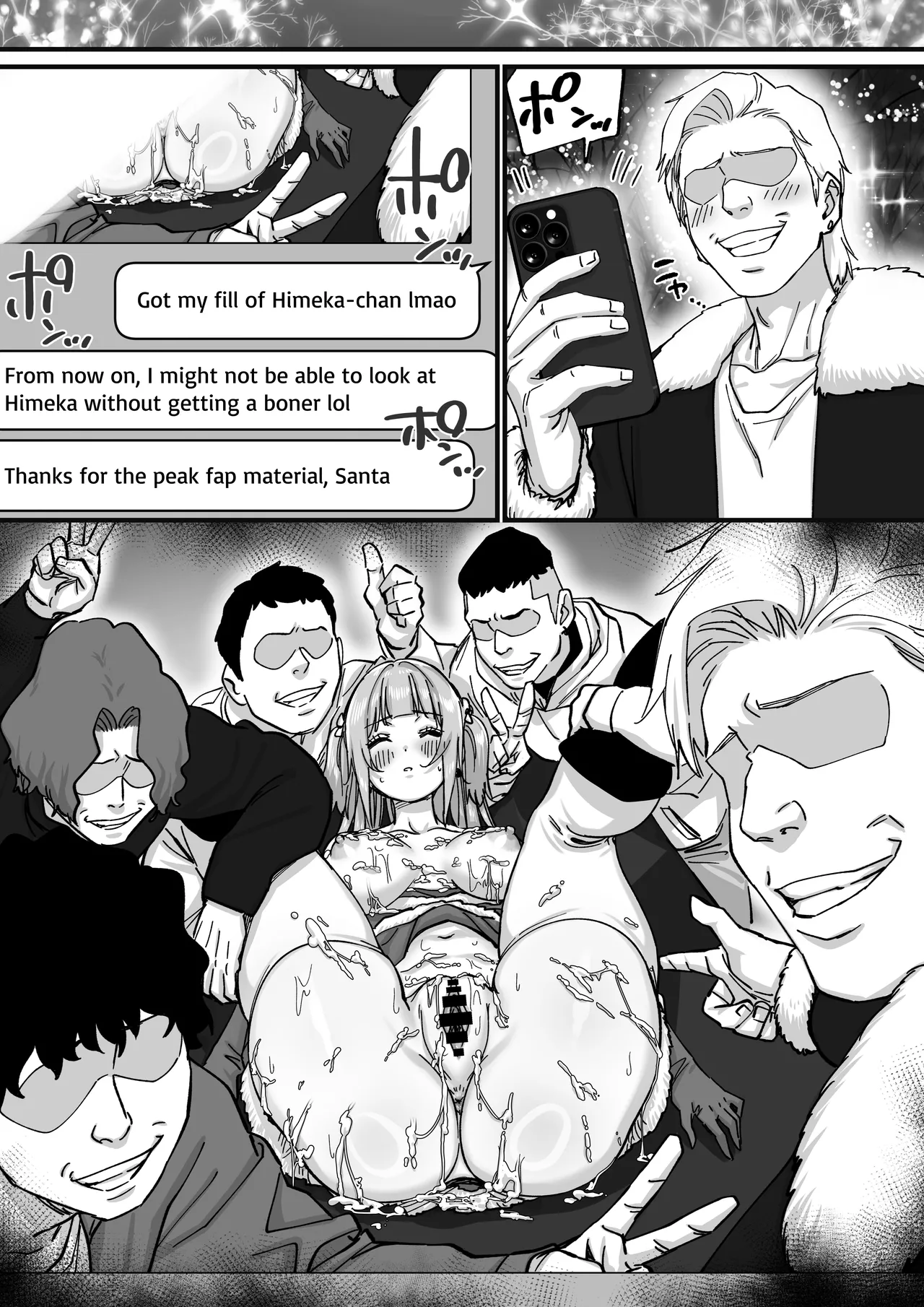 [P&I (Satsukimasu)]Idol Santa no Seinaru Present | Idol Santa's Sexy Silent Night Present[English] [Cunny Garden] Page 26