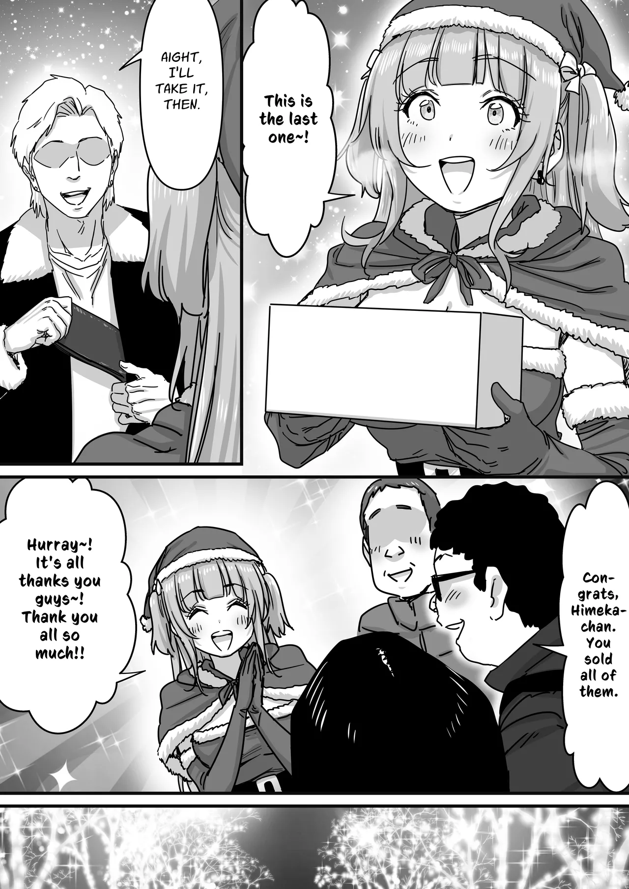 [P&I (Satsukimasu)]Idol Santa no Seinaru Present | Idol Santa's Sexy Silent Night Present[English] [Cunny Garden] Page 6