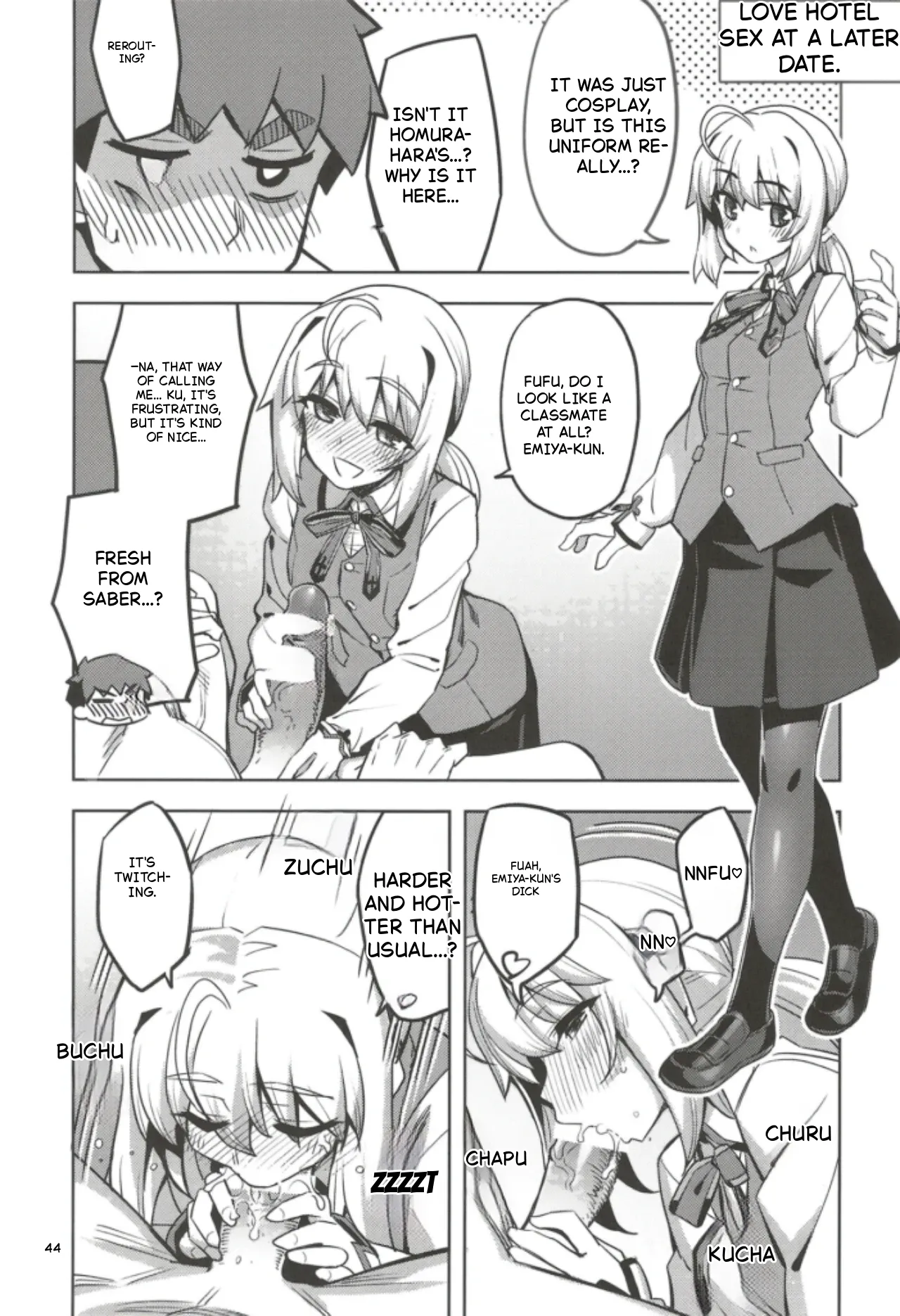 (C102) [RUBBISH Selecting Squad (Namonashi)]RE32(Fate/Stay Night) [English] Page 42