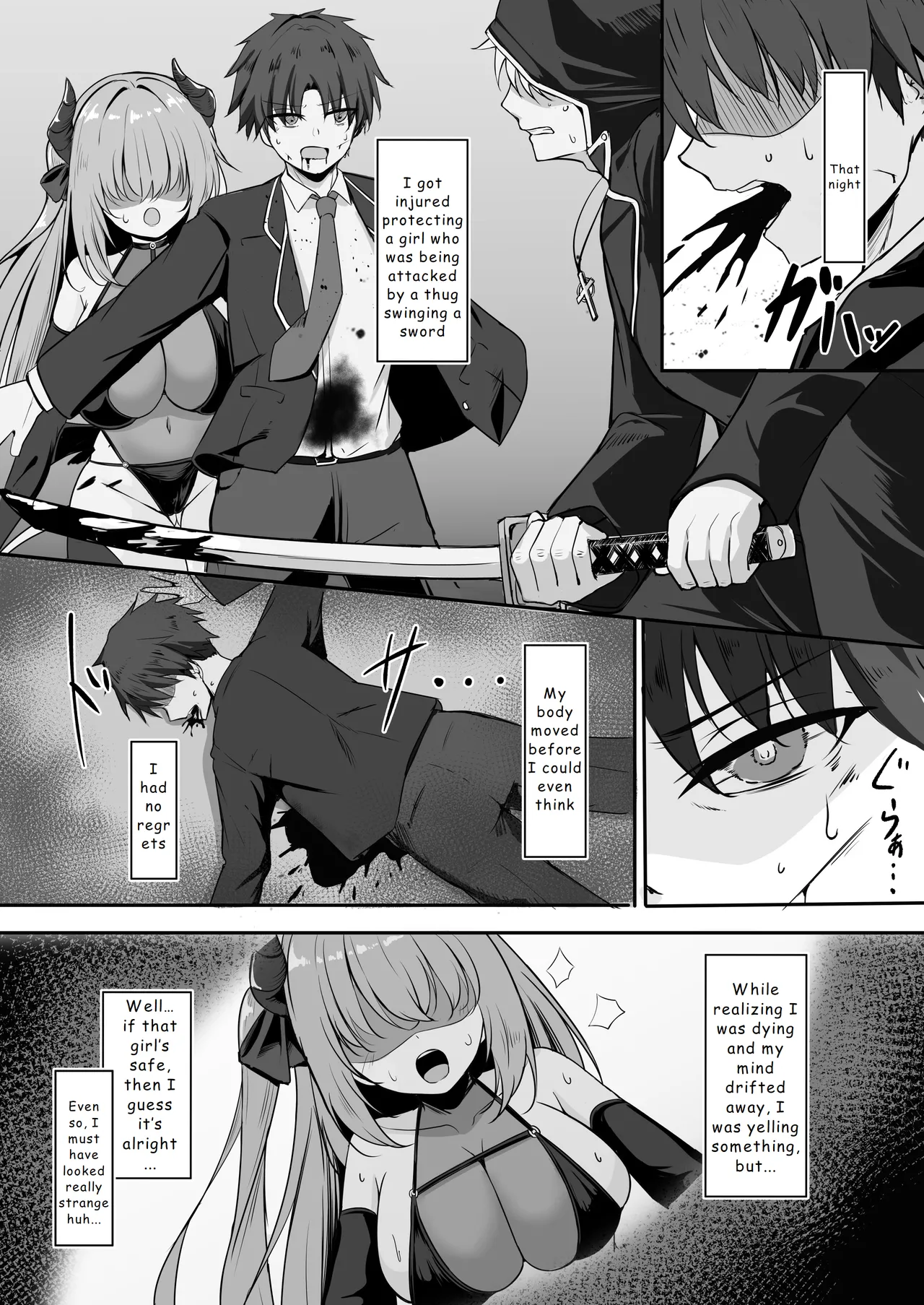 [Party Balut (Balut)]Succubus ni TS Shitemo Zettai ni Mesu Ochi Nante Shinai! | Even if I Genderbend into a Succubus... I Will Never Lose My Mind to This Female Body![English] [Hydranoid] [Digital] Page 2