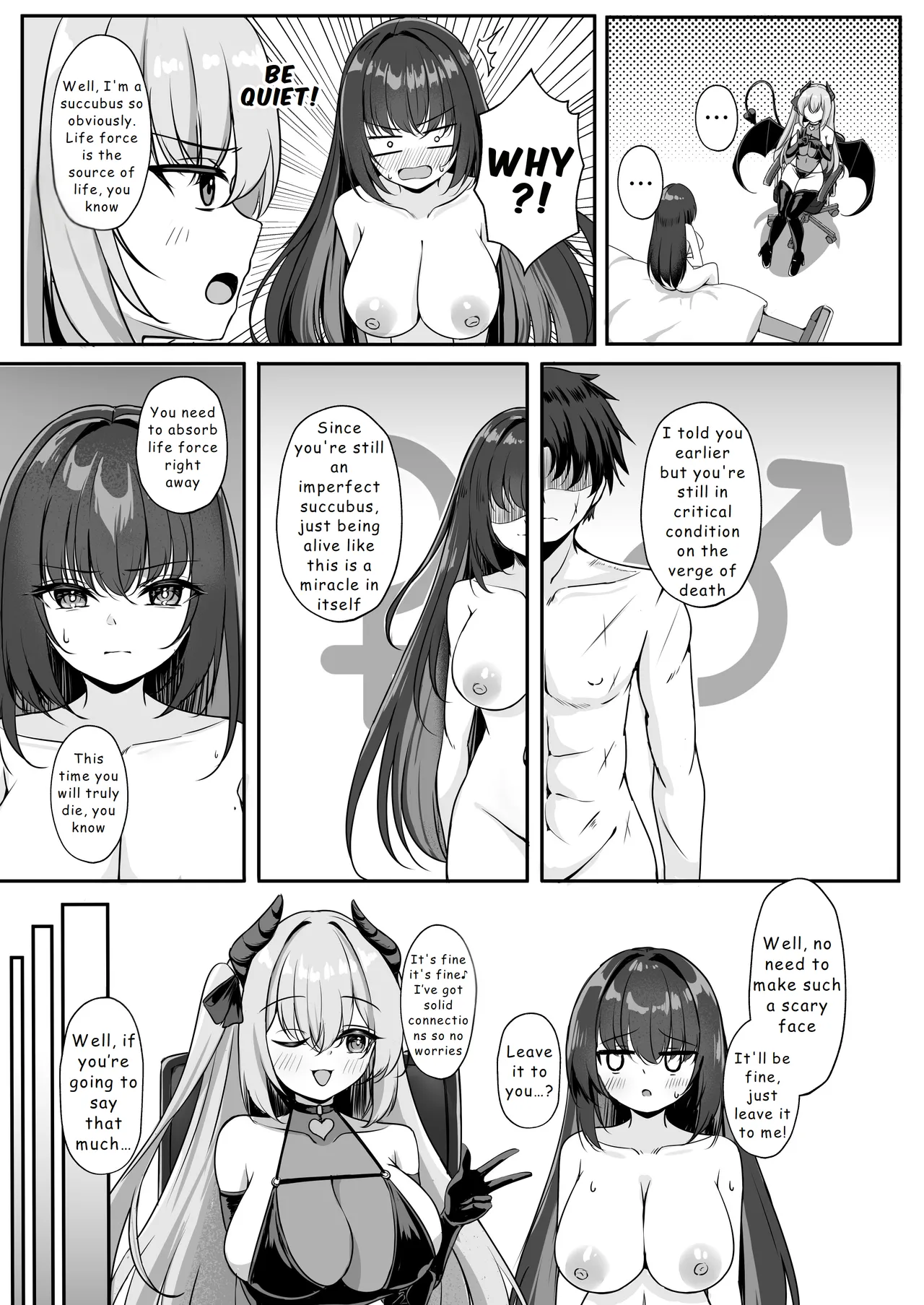 [Party Balut (Balut)]Succubus ni TS Shitemo Zettai ni Mesu Ochi Nante Shinai! | Even if I Genderbend into a Succubus... I Will Never Lose My Mind to This Female Body![English] [Hydranoid] [Digital] Page 6