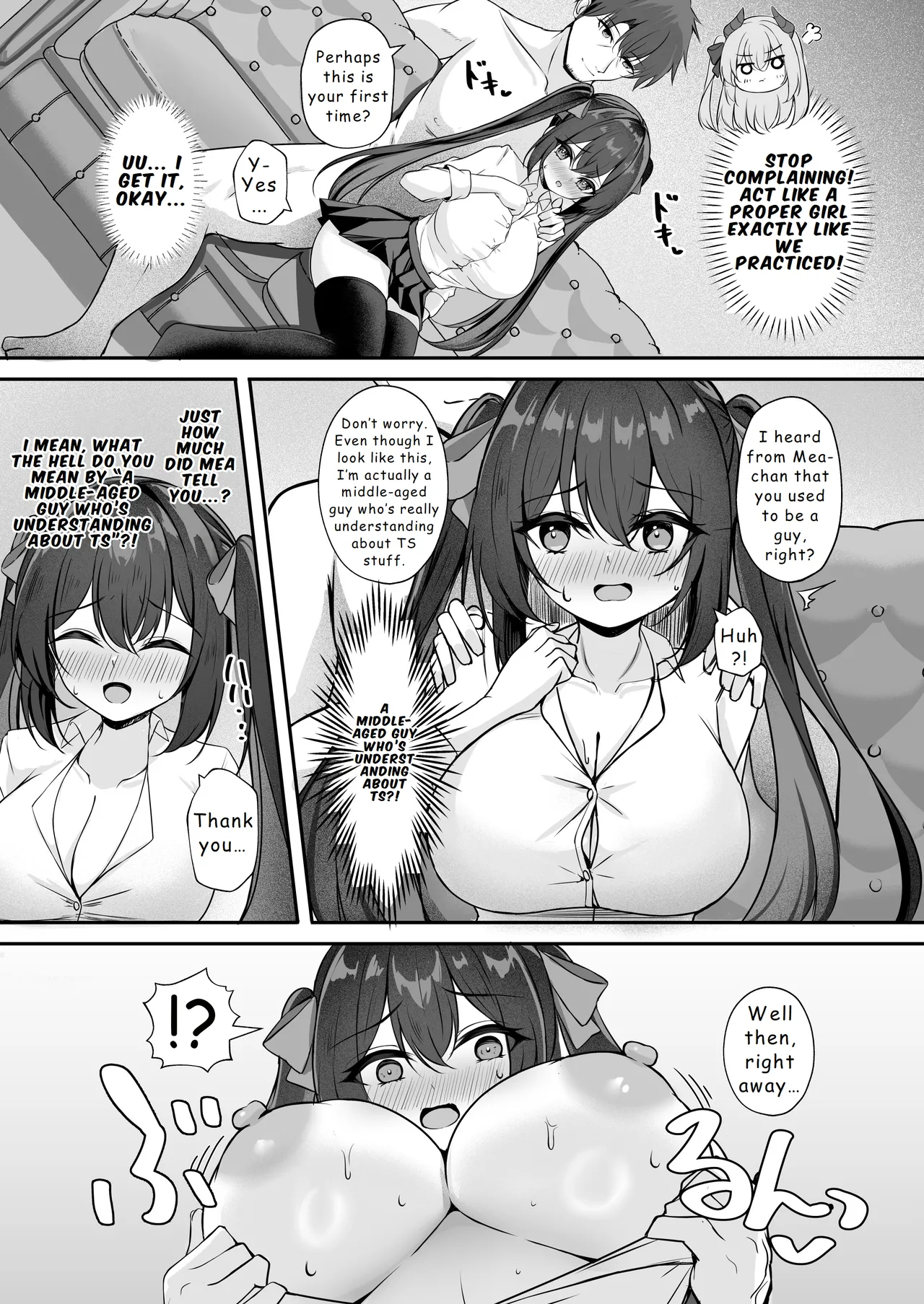 [Party Balut (Balut)]Succubus ni TS Shitemo Zettai ni Mesu Ochi Nante Shinai! | Even if I Genderbend into a Succubus... I Will Never Lose My Mind to This Female Body![English] [Hydranoid] [Digital] Page 8