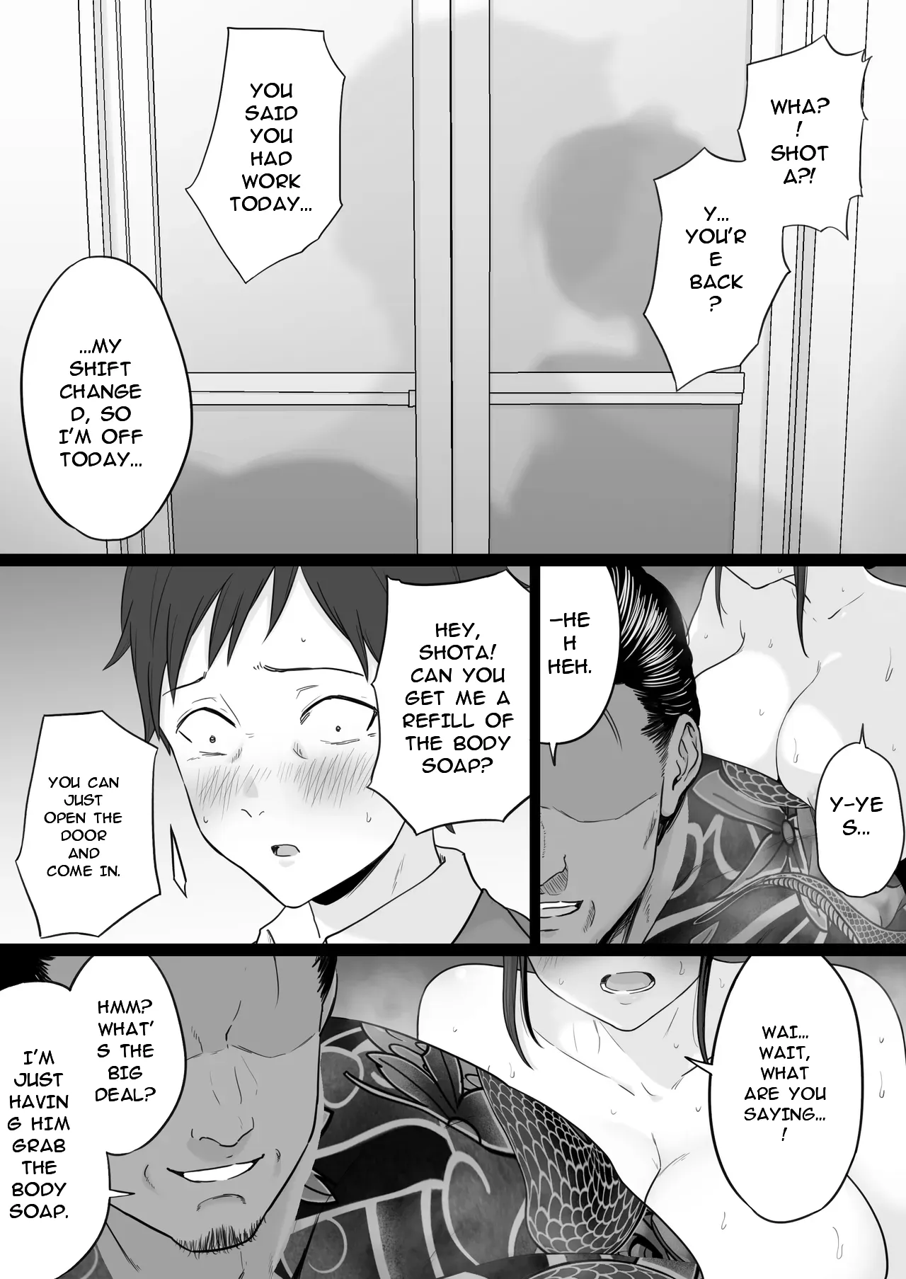 [Watson-dou]Houkai Kazoku 2-Hahaoya ga Yakuza to no Sex ni Hamatta Hanashi-[English] Page 41