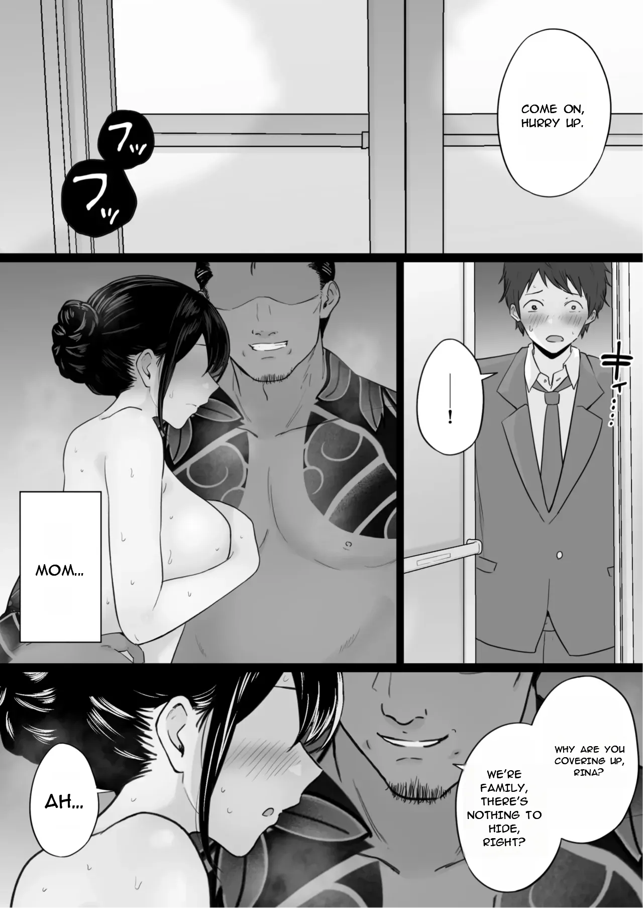 [Watson-dou]Houkai Kazoku 2-Hahaoya ga Yakuza to no Sex ni Hamatta Hanashi-[English] Page 42