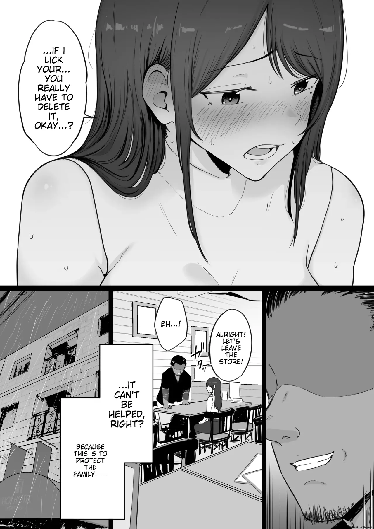 [Watson-dou]Houkai Kazoku 0-Hahaoya ga Yakuza to no Sex ni Hamatta Hanashi-[English] Page 16
