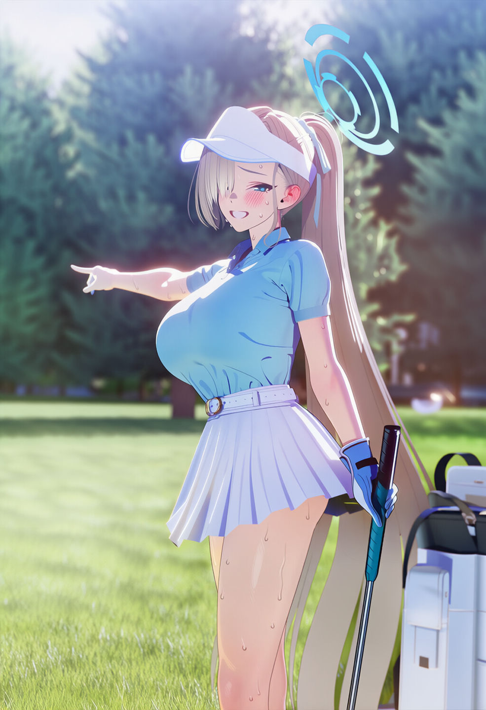 NL.SIGN [Pixiv] Business Golf - Asuna(117517416) [AI Generated] Page 2