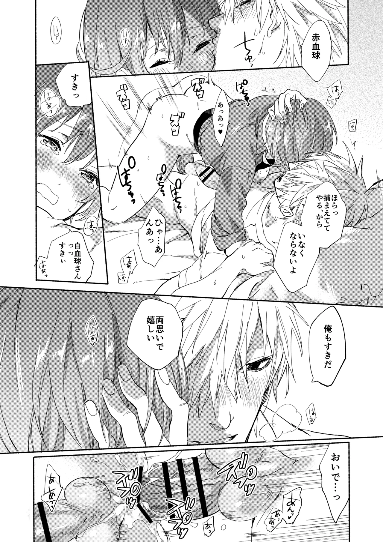 [tcnc (Serizawa Nae)]Futanari Sekkekkyuu ni Dakareru Koto ni Natte Shimatta(Hataraku Saibou) [Digital] Page 27