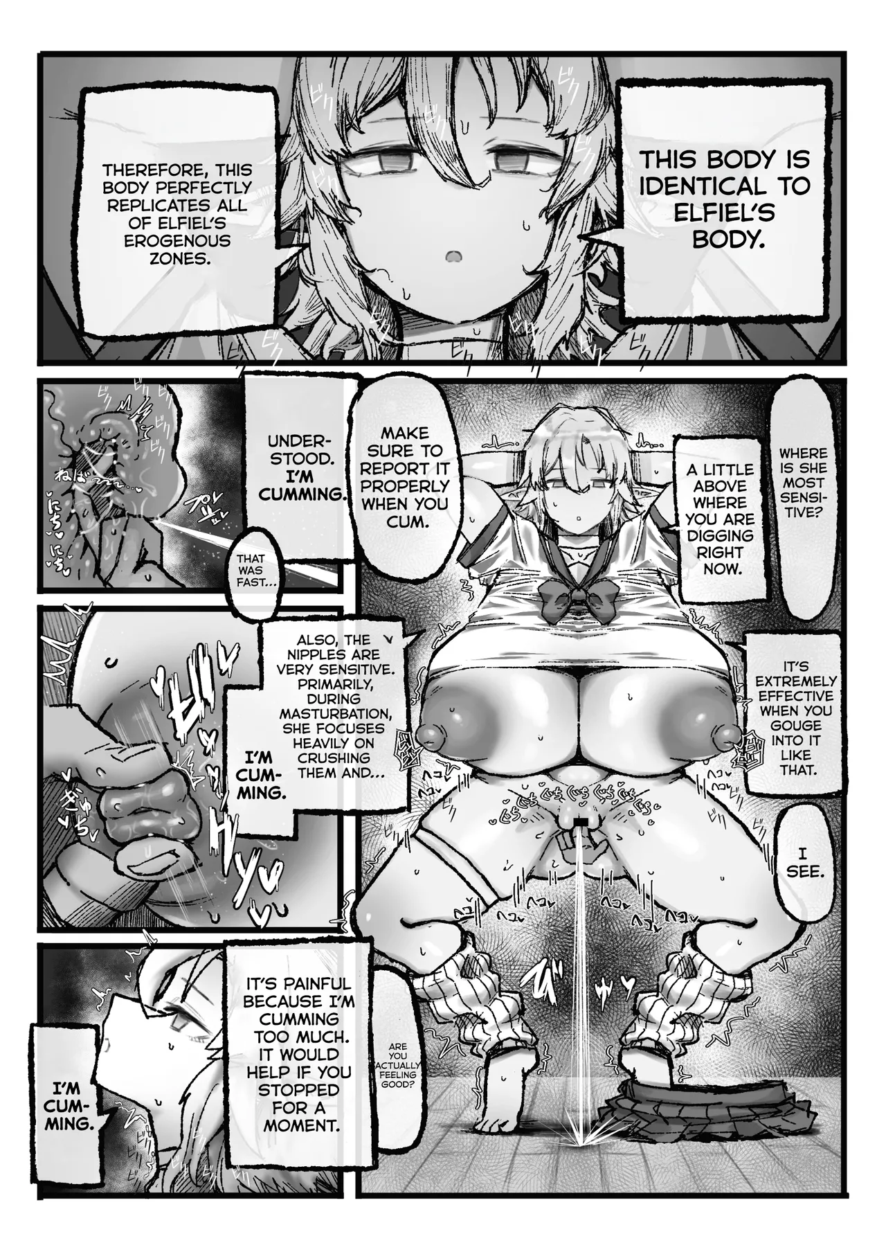 [Todaya (Todakenji)]Akogare no Shishou no Fukusei-tai Aite ni Yaritakatta Koto Zenbu Suru Hanashi | The Story Of Doing Everything I Wanted To Do With A Clone Of The Master I Admire[English] [Kumoku] [Digital] Page 35