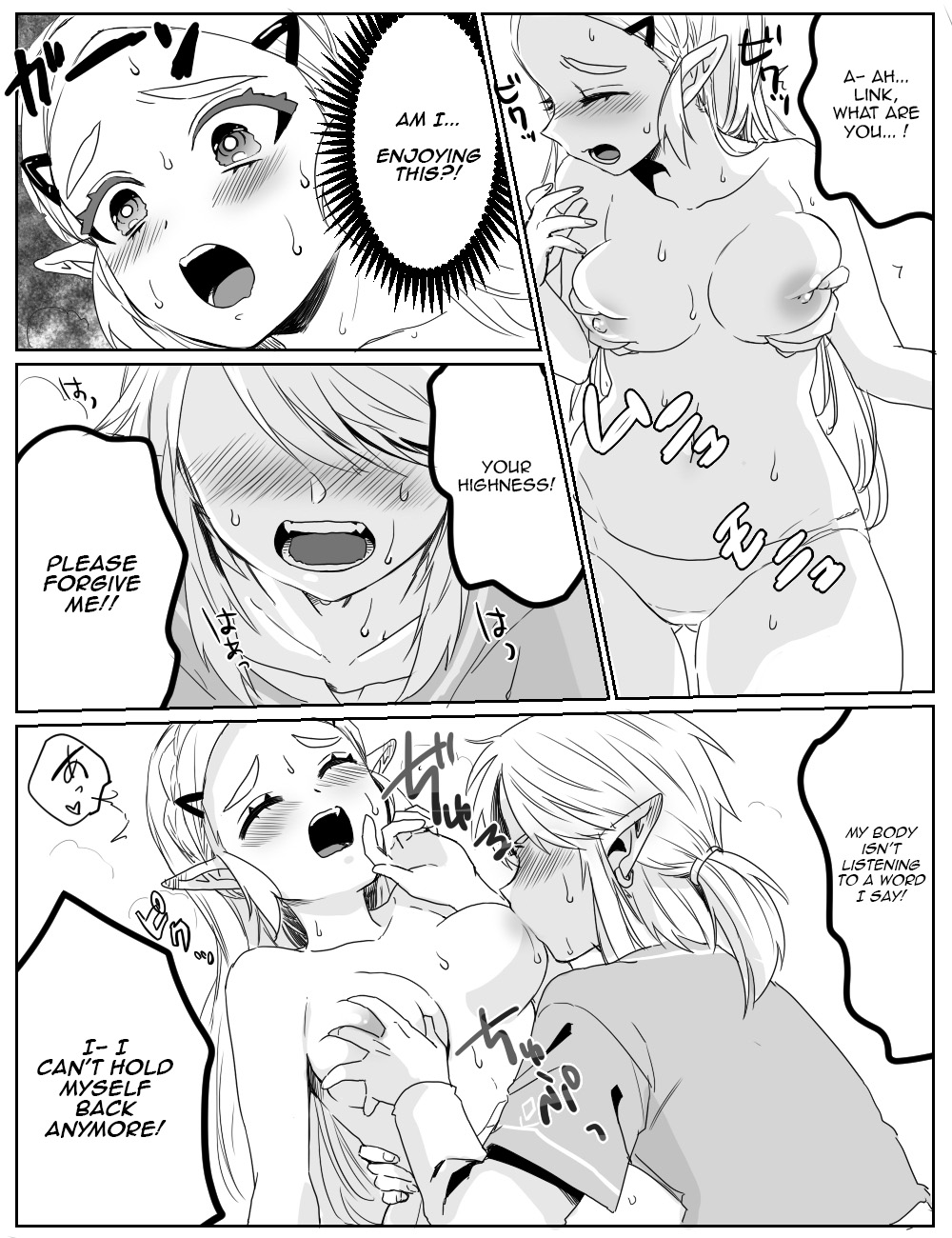 [Wasabi]The Time We Couldn't Hold Back Anymore(The Legend of Zelda: Breath of the Wild) [English] [kireiTL] Page 8