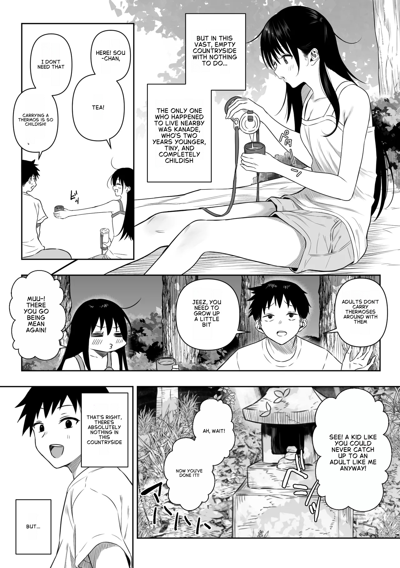 [Ruutyan]Joui Sonzai ga Iru Boku no Inaka ~Himitsu no Asobi Hen~[English] Page 3