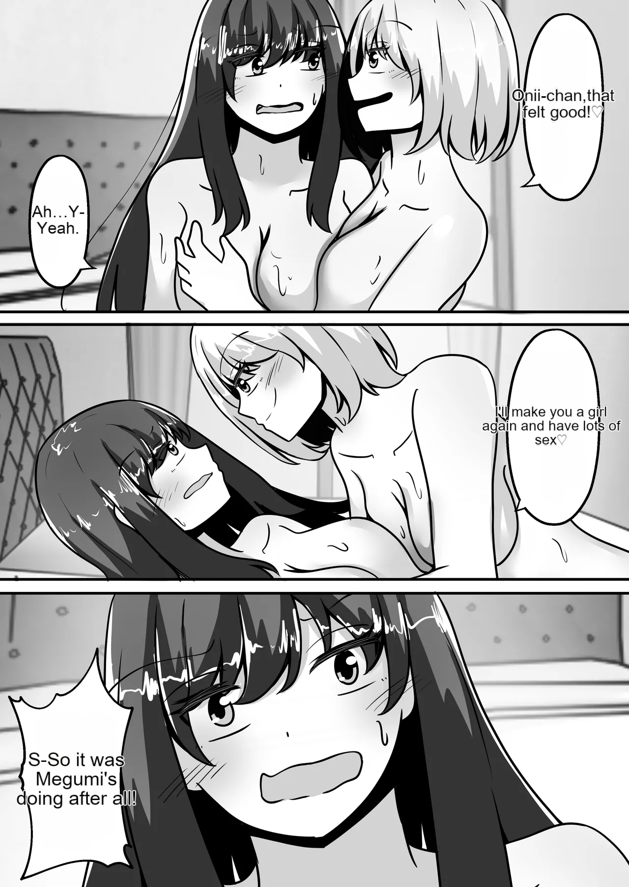 [Noranorano (Norahoshi)]My Big brother has turned into a girl and become my sister!- I'll teach you all sorts of pleasurable things.[AI_Translate_English] Page 33