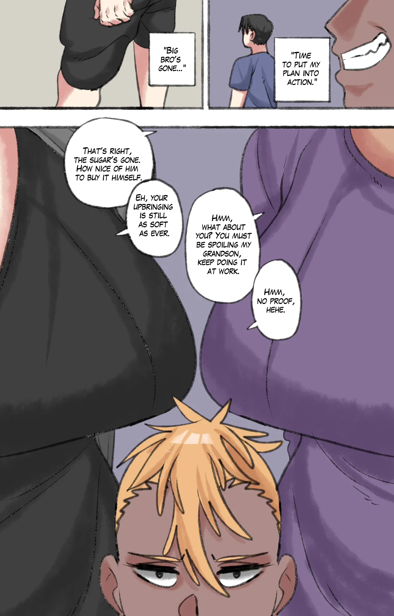 [Neko Plus]Present for my sweet grandma(ENG) Page 111