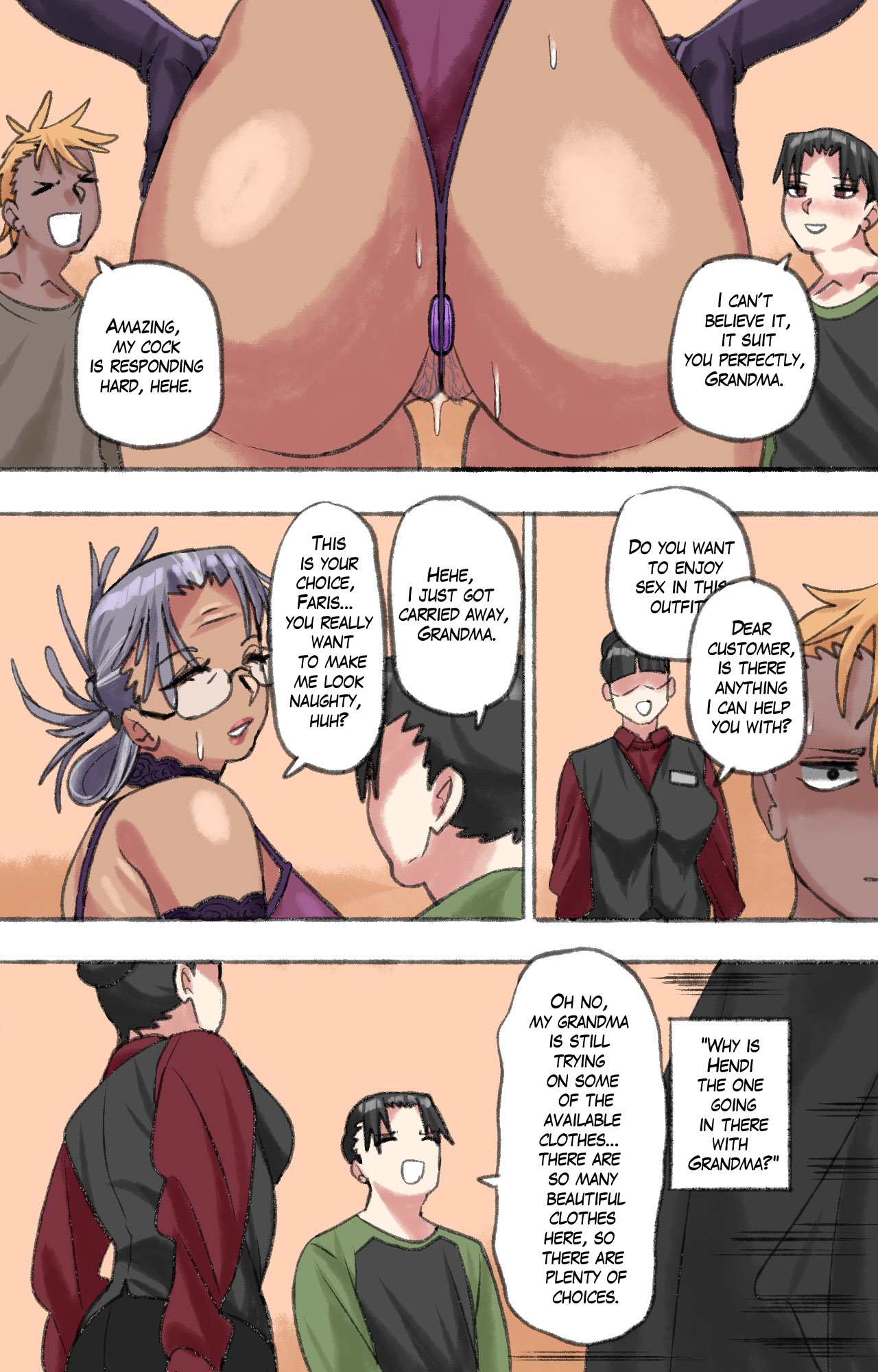 [Neko Plus]Present for my sweet grandma(ENG) Page 55