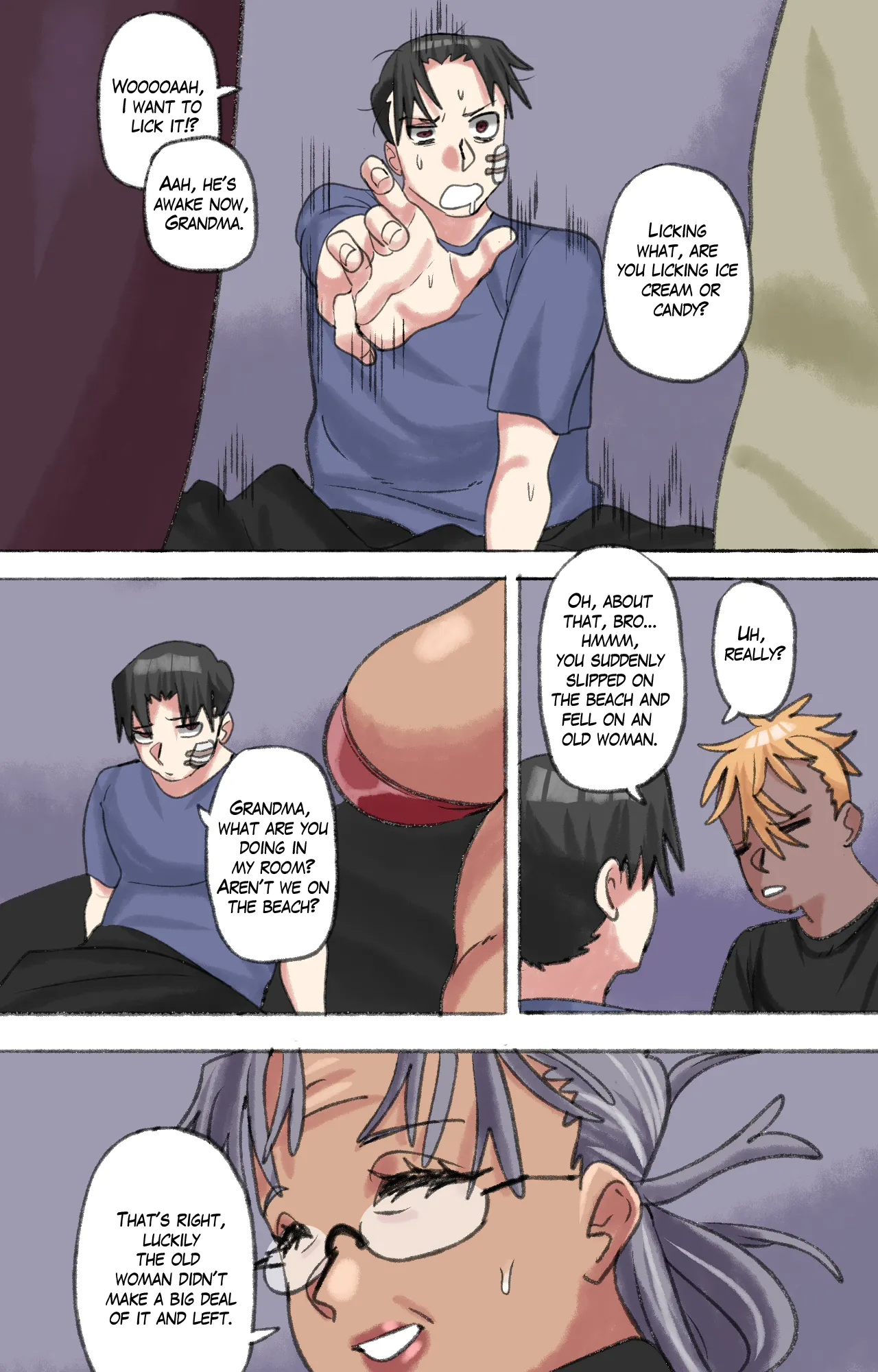 [Neko Plus]Present for my sweet grandma(ENG) Page 96