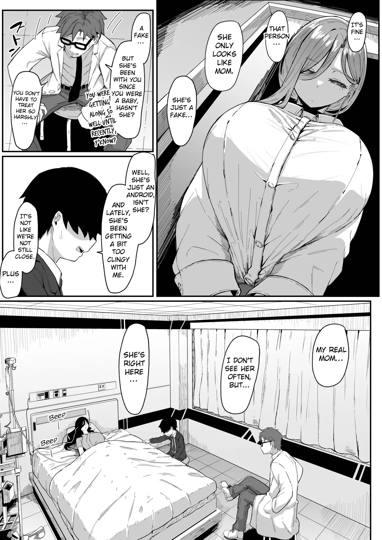 [Muru no Honbako]Do Androids Dream of Mother-Son Incest?[English] [NTerm] Page 16