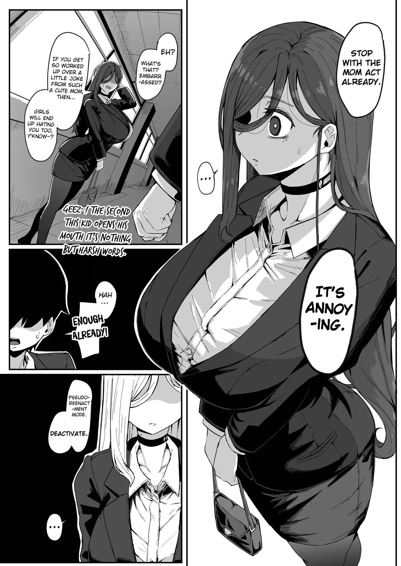 [Muru no Honbako]Do Androids Dream of Mother-Son Incest?[English] [NTerm] Page 6
