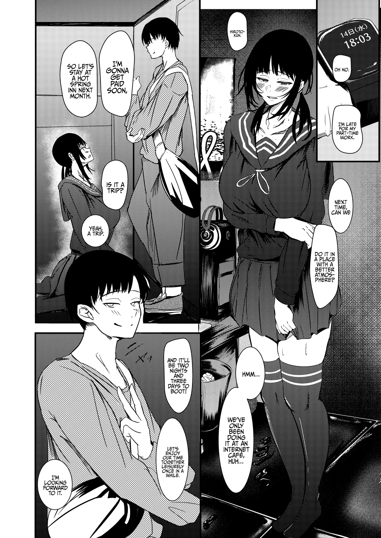 [Kyuujitsu Kakarichou (NekoTamas)]Tokumei de Kare to no Seijijou o Soudan Shitara | When I Tried to Anonymously Get Advice for MY Sex Life with My Boyfriend I Got Turned Into a Bitch with Baby-Making Sex[Shortened] [English] {Doujins.com} [Digital] Page 3