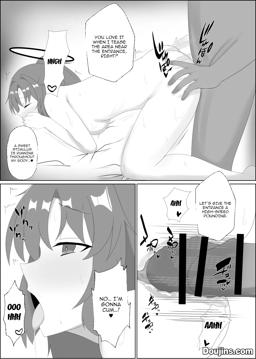 [Yorokin Pan Koujou (Adamyon)]Osewa ni Natteiru Sensei to | With the Sensei That Took Care of Me(Blue Archive) [English] {Doujins.com} [Digital] Page 8