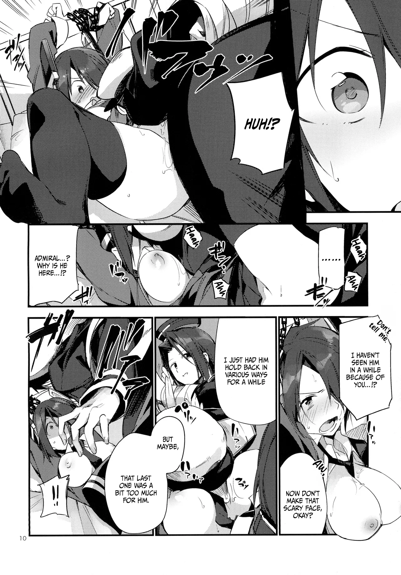 [TOZAN_BU (Fujiyama)]Kurai Keisha | Dark Inclination(Kantai Collection -KanColle-) [English] {Doujins.com} [Digital] Page 10