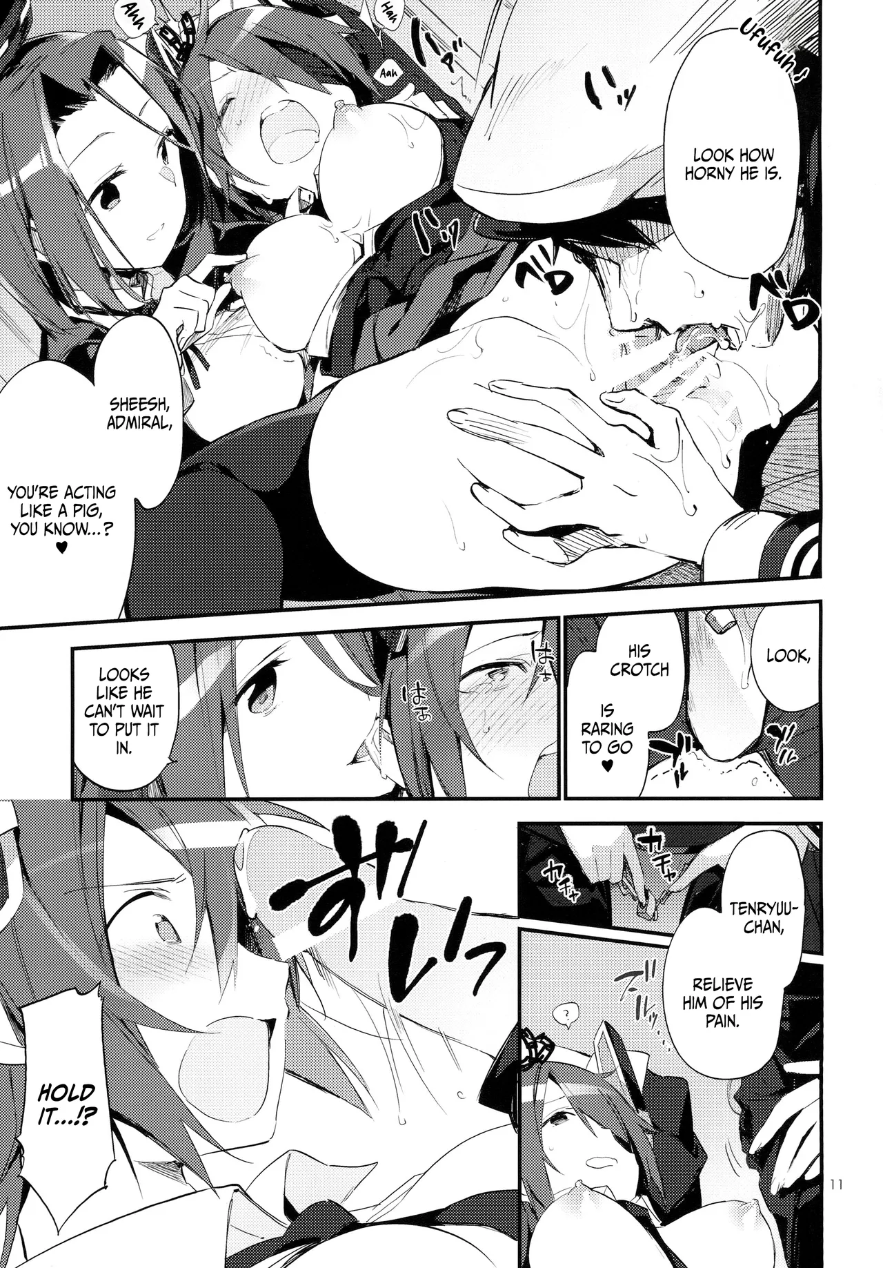 [TOZAN_BU (Fujiyama)]Kurai Keisha | Dark Inclination(Kantai Collection -KanColle-) [English] {Doujins.com} [Digital] Page 11