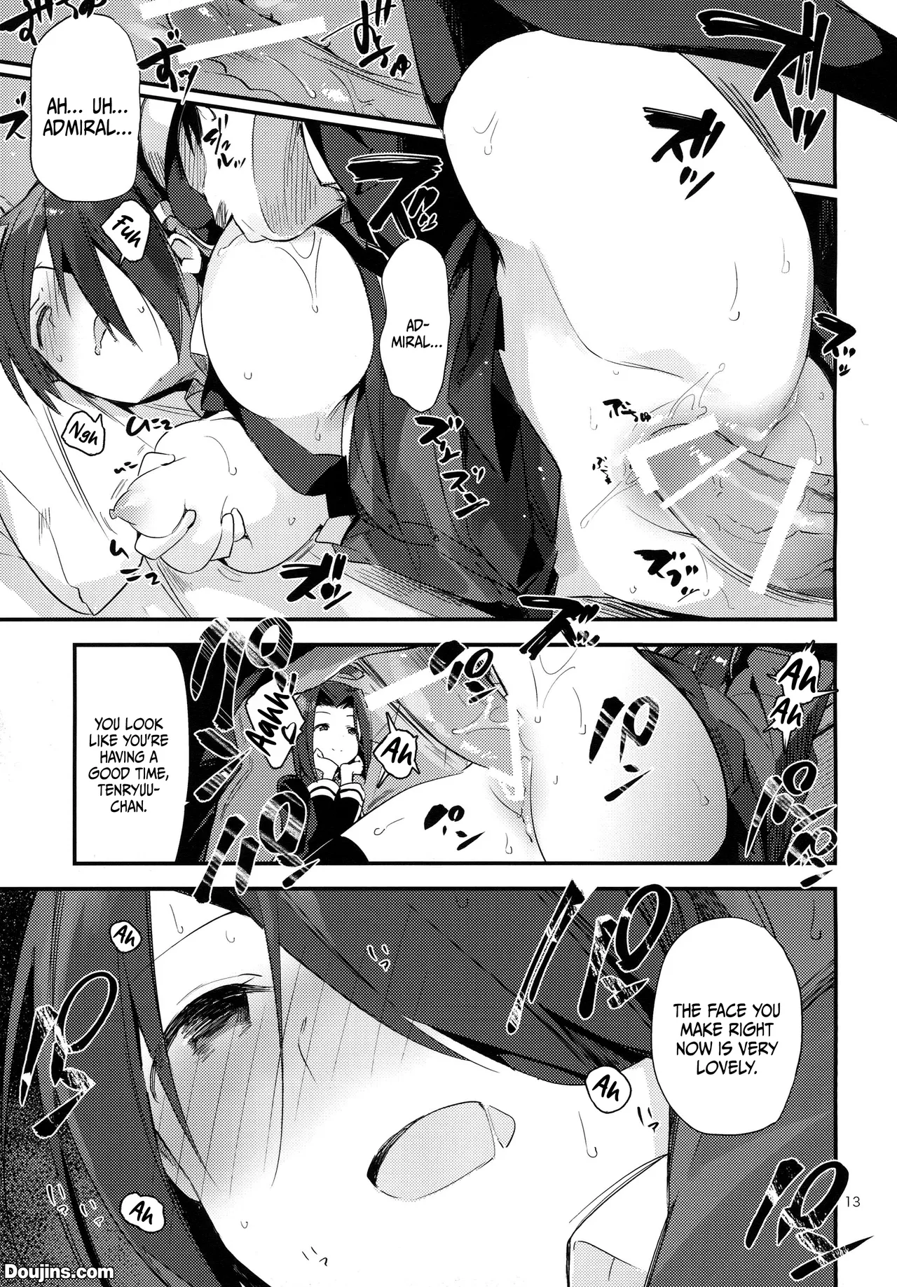 [TOZAN_BU (Fujiyama)]Kurai Keisha | Dark Inclination(Kantai Collection -KanColle-) [English] {Doujins.com} [Digital] Page 13