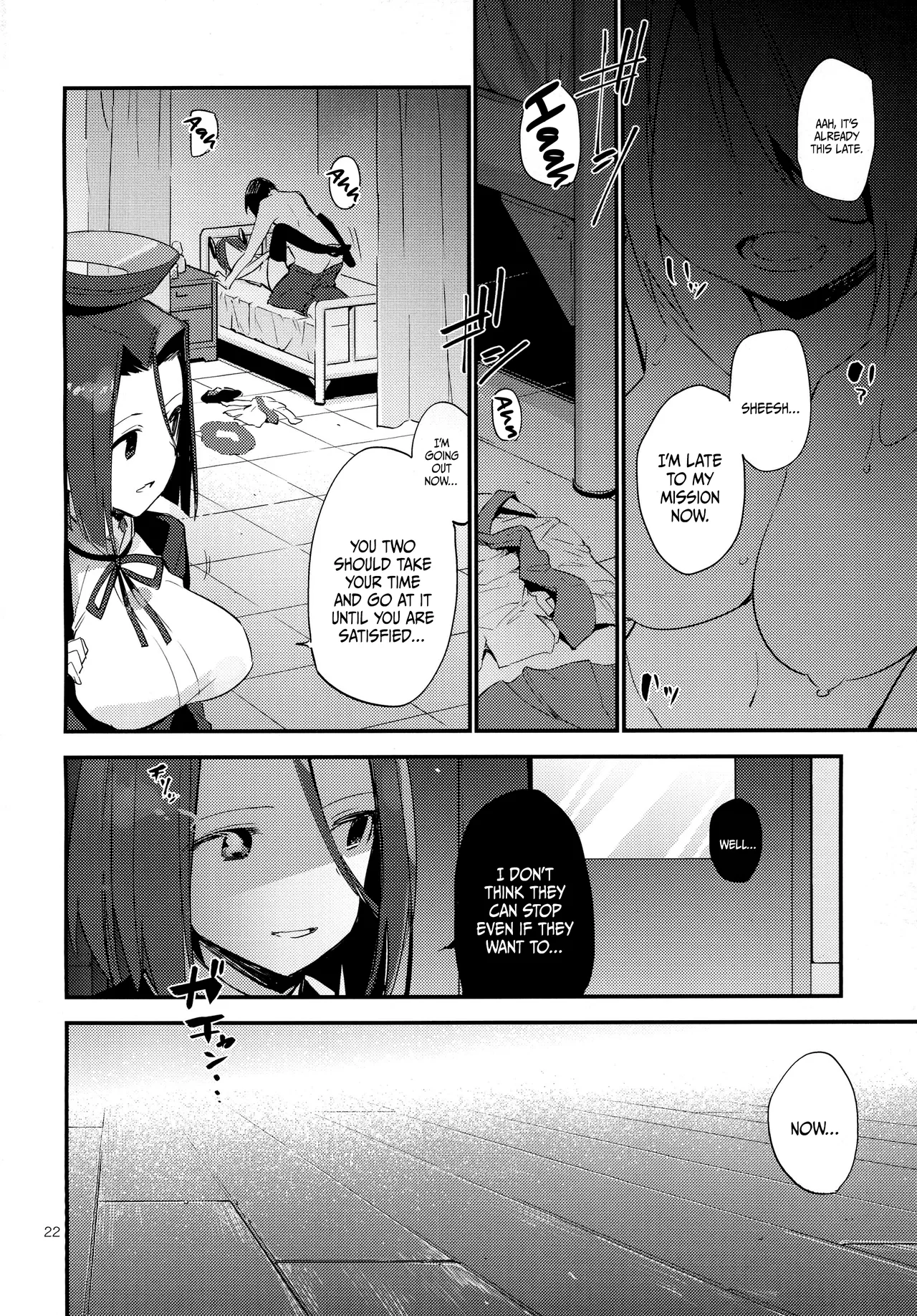 [TOZAN_BU (Fujiyama)]Kurai Keisha | Dark Inclination(Kantai Collection -KanColle-) [English] {Doujins.com} [Digital] Page 22