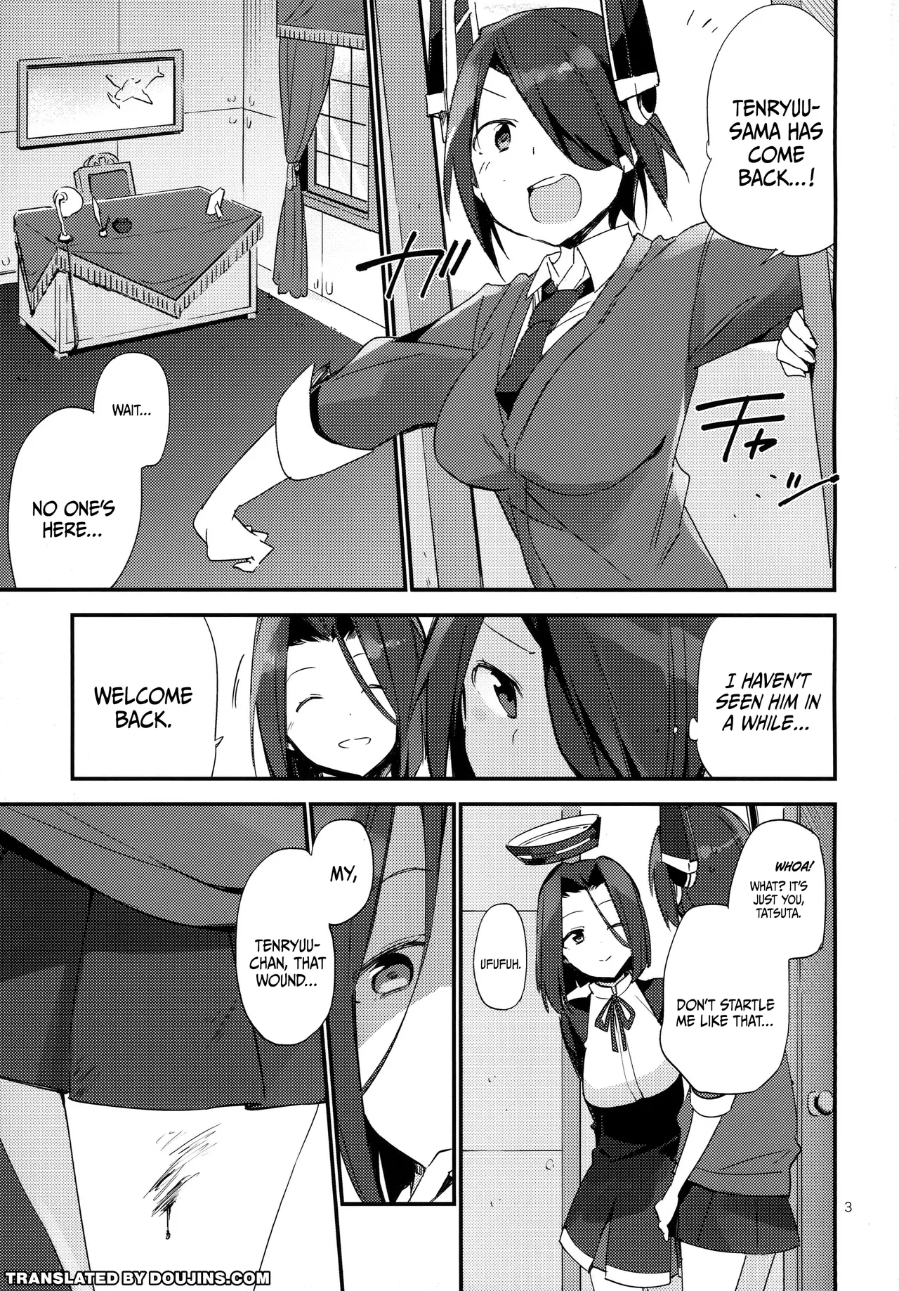 [TOZAN_BU (Fujiyama)]Kurai Keisha | Dark Inclination(Kantai Collection -KanColle-) [English] {Doujins.com} [Digital] Page 3