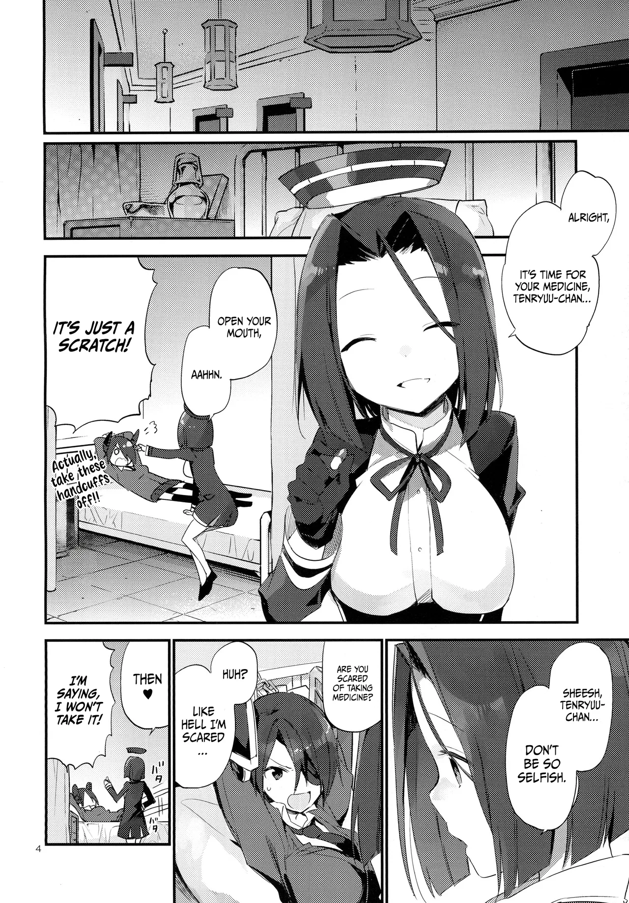 [TOZAN_BU (Fujiyama)]Kurai Keisha | Dark Inclination(Kantai Collection -KanColle-) [English] {Doujins.com} [Digital] Page 4