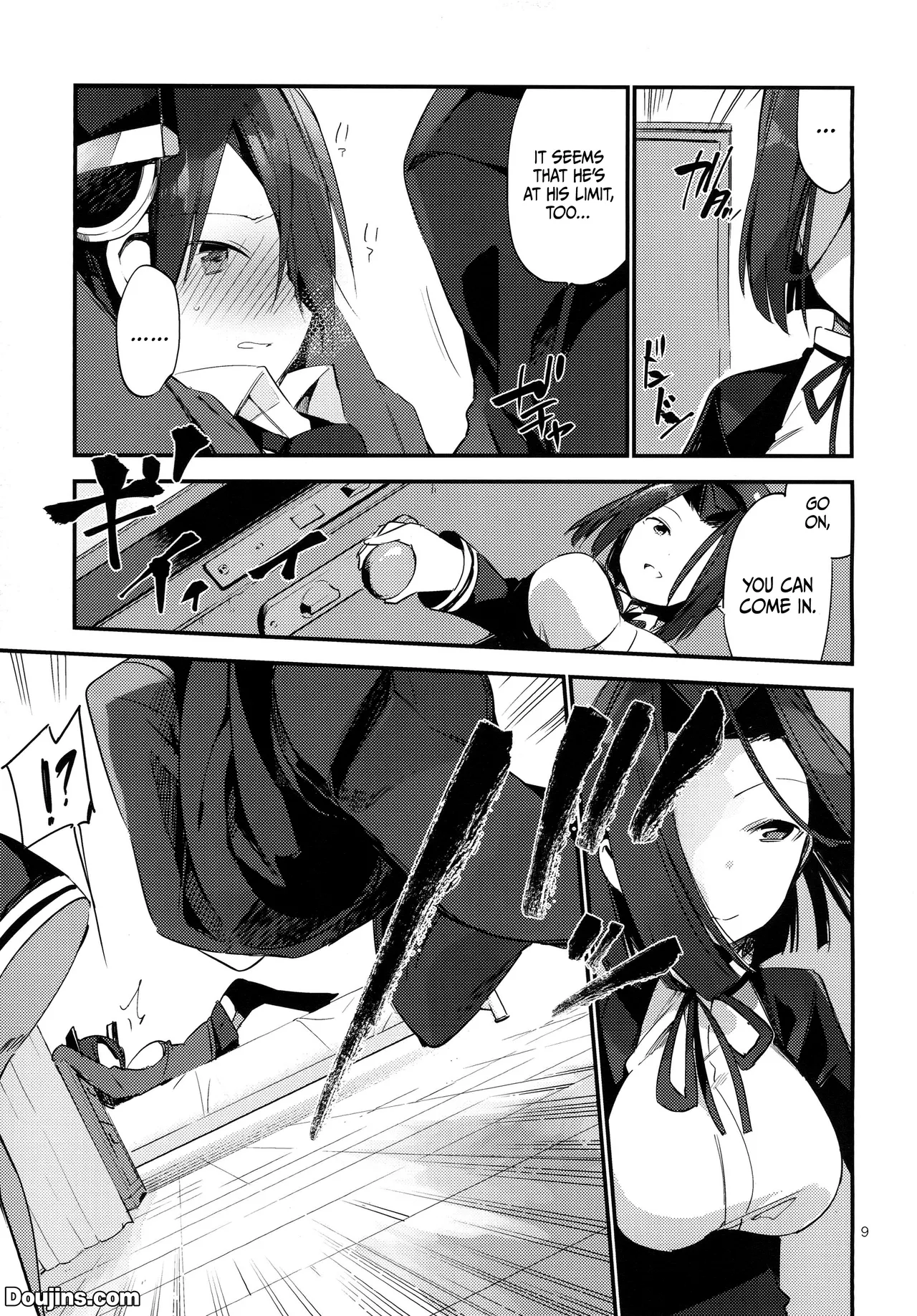 [TOZAN_BU (Fujiyama)]Kurai Keisha | Dark Inclination(Kantai Collection -KanColle-) [English] {Doujins.com} [Digital] Page 9