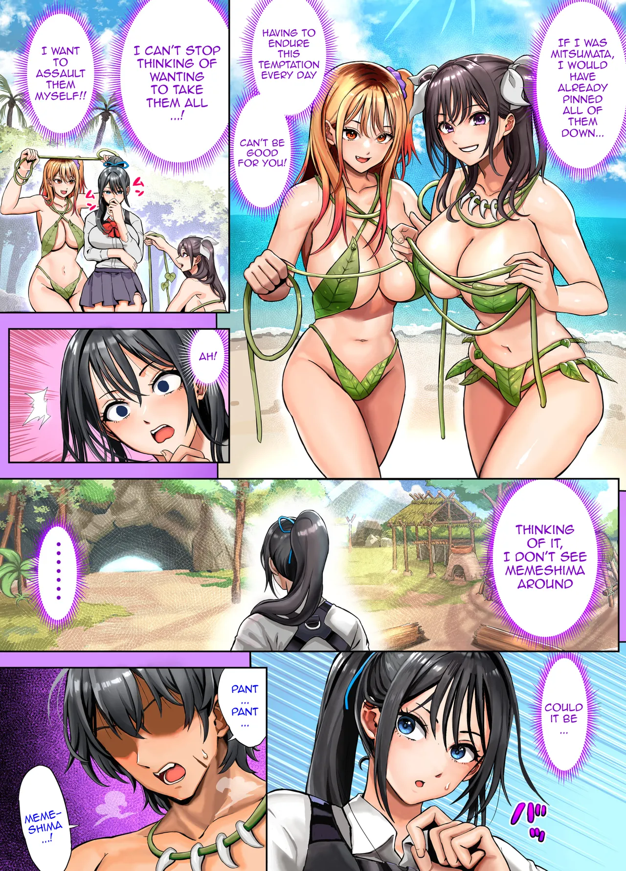 [Hokekiyo Carnival (Houhokekiyo)]Mujintou Sounan Harem 2 Ch.1 | Deserted Island Castaway Harem 2 Ch.1[English] {Doujins.com} Page 26