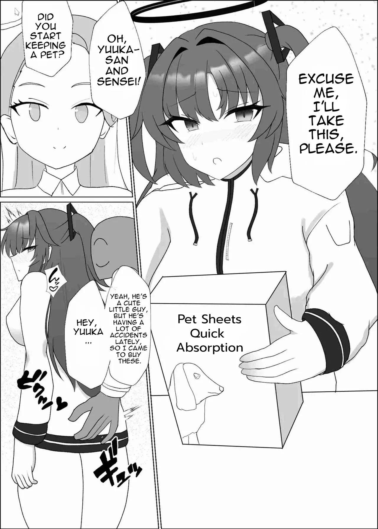 [Yorokin Pan Koujou (Adamyon)]Yuuka to Sensei no Himitsu(Blue Archive) [English] [Digital] Page 3