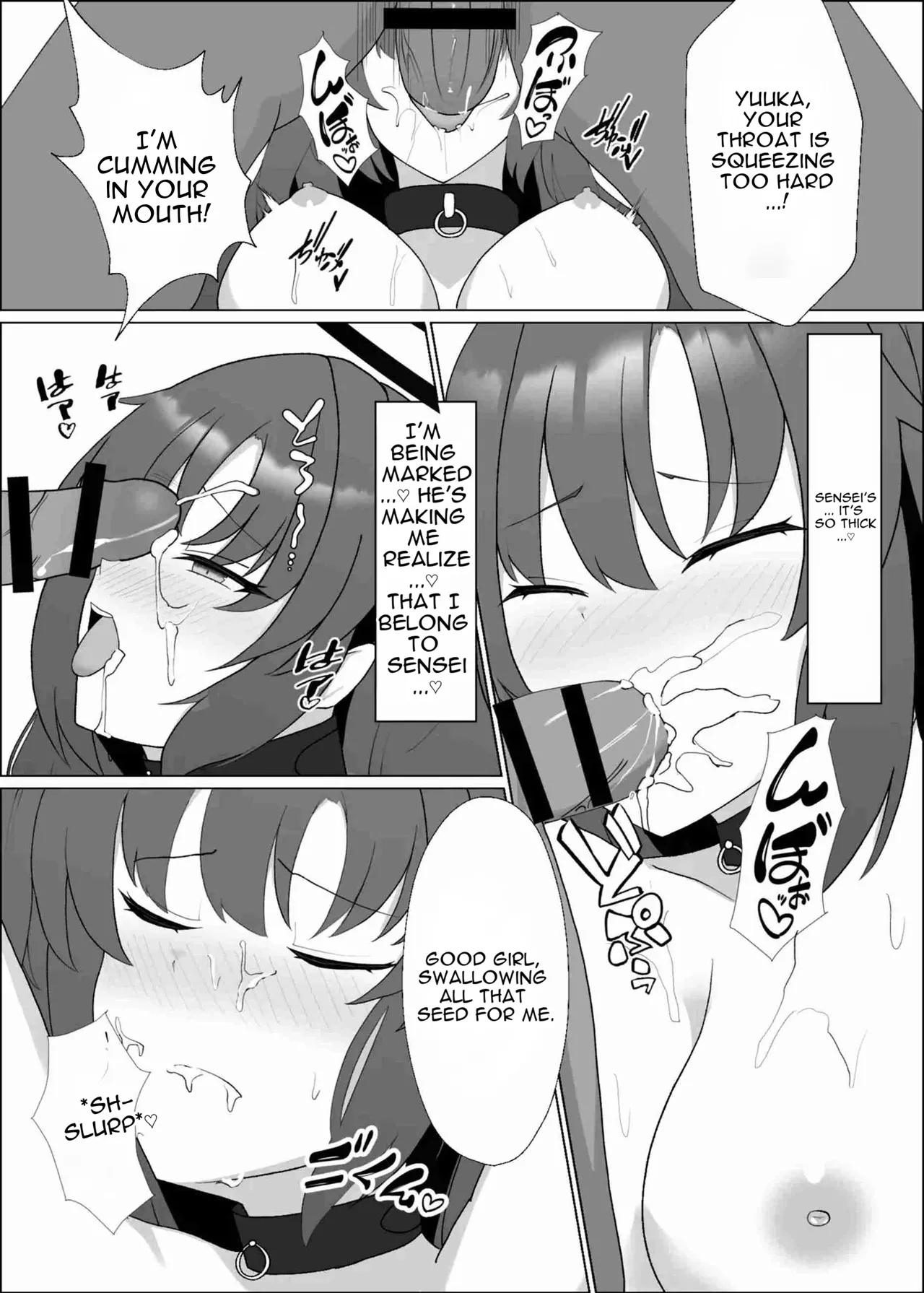 [Yorokin Pan Koujou (Adamyon)]Yuuka to Sensei no Himitsu(Blue Archive) [English] [Digital] Page 9