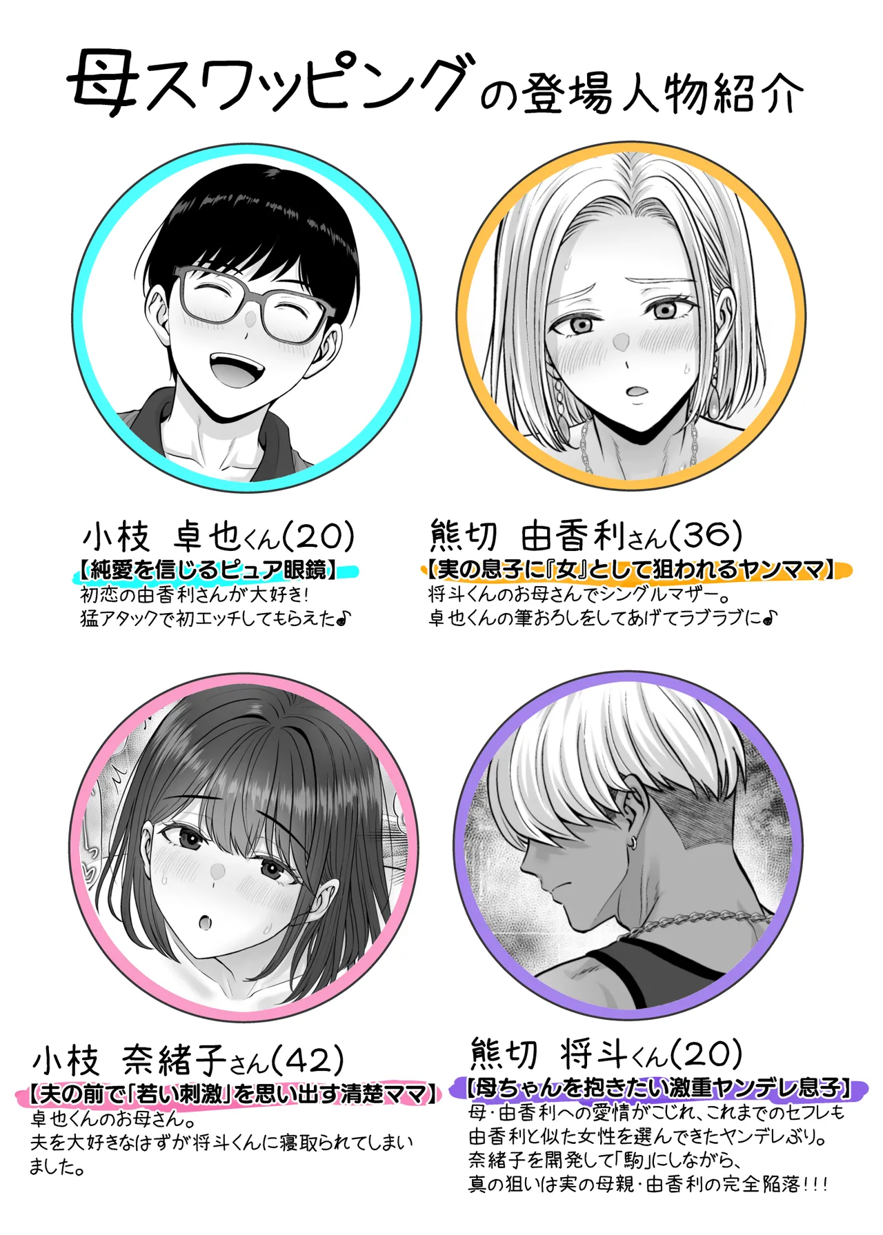 [Melon no Hoshiboshi (Hoshiduki Melon)]Haha Swapping 4 ~Saikon Suru Kaa-chan ni "2-kai dake" tte Onegai Shite Daita Hanashi~ Page 2