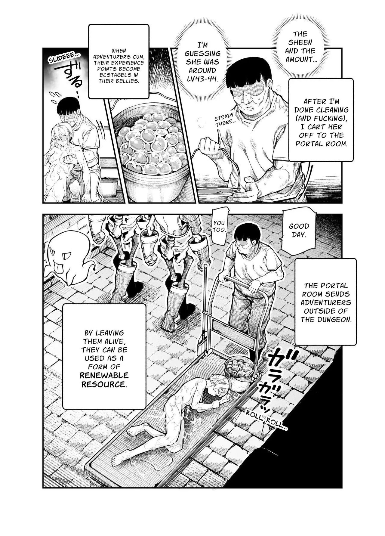 [Nyuu Koubou (Keibou)]Ero Trap Maint no Oshigoto EX ~Keikenchi Zen Haishutsu Shite Level 1 ni Natta Boukensha Tsumamigui Shitemo Ii yone~ | Erotic Trap Maintenance Job EX[English] [grimalkin] Page 11