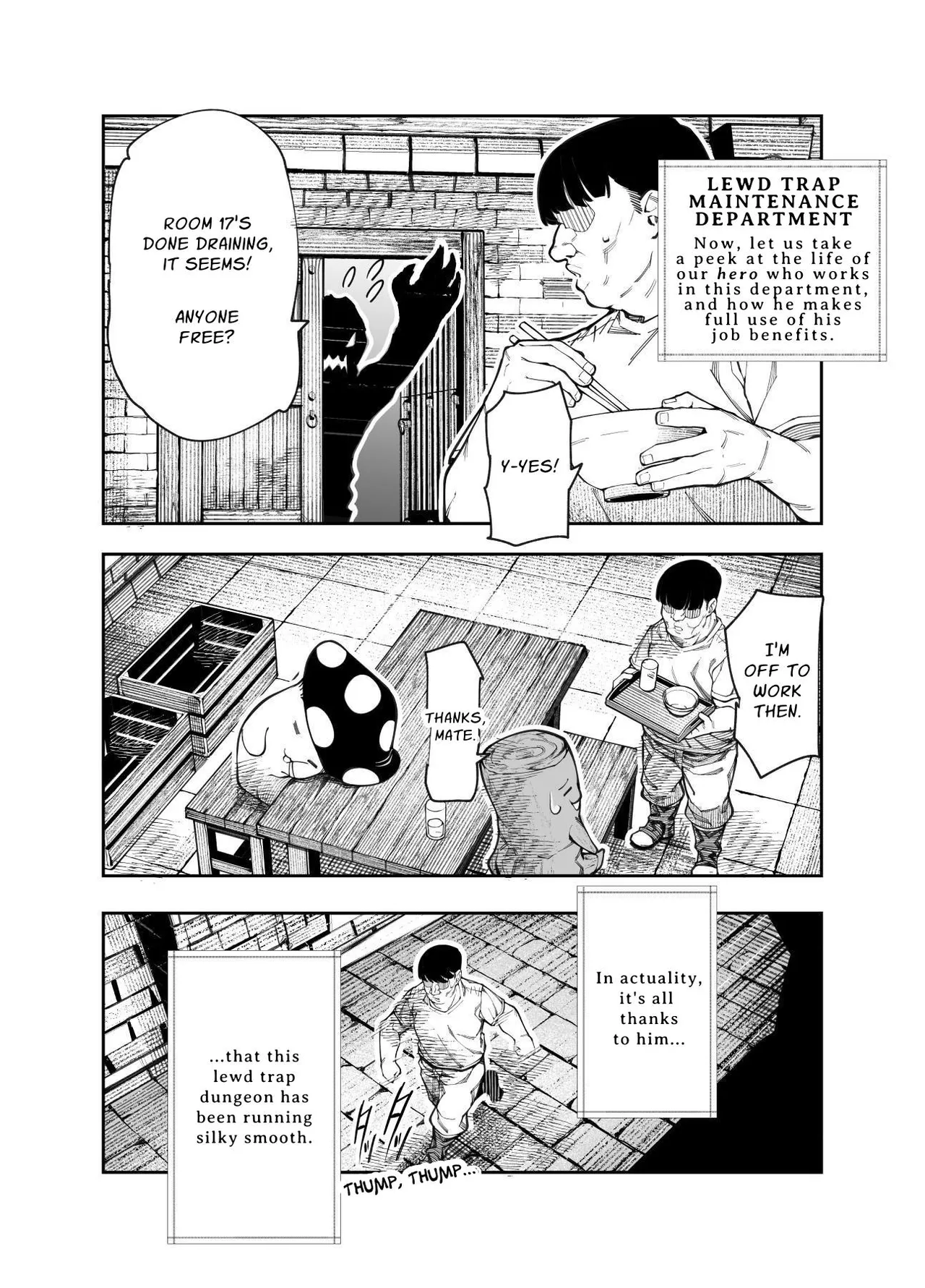 [Nyuu Koubou (Keibou)]Ero Trap Maint no Oshigoto EX ~Keikenchi Zen Haishutsu Shite Level 1 ni Natta Boukensha Tsumamigui Shitemo Ii yone~ | Erotic Trap Maintenance Job EX[English] [grimalkin] Page 15
