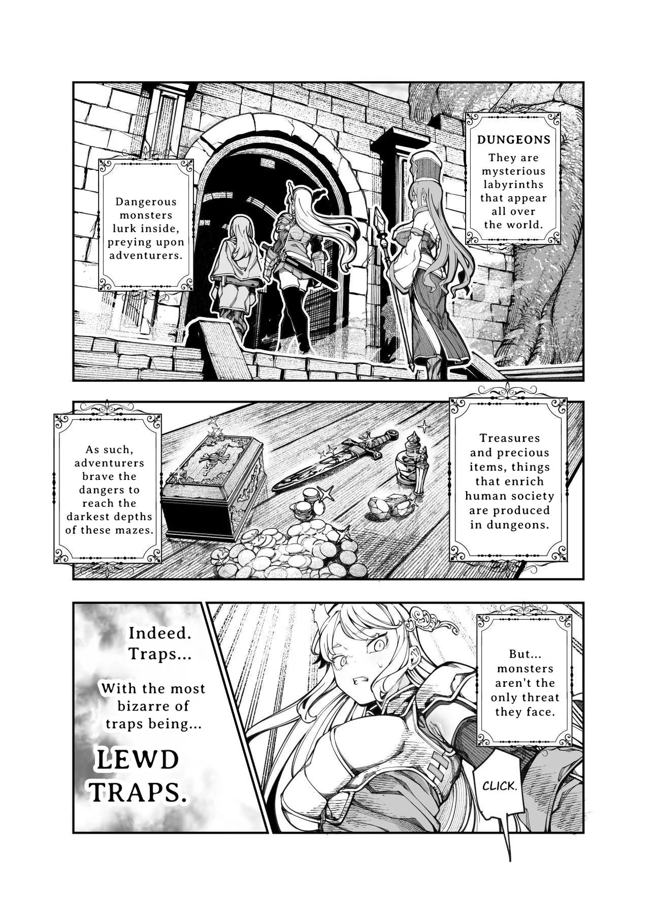 [Nyuu Koubou (Keibou)]Ero Trap Maint no Oshigoto EX ~Keikenchi Zen Haishutsu Shite Level 1 ni Natta Boukensha Tsumamigui Shitemo Ii yone~ | Erotic Trap Maintenance Job EX[English] [grimalkin] Page 16