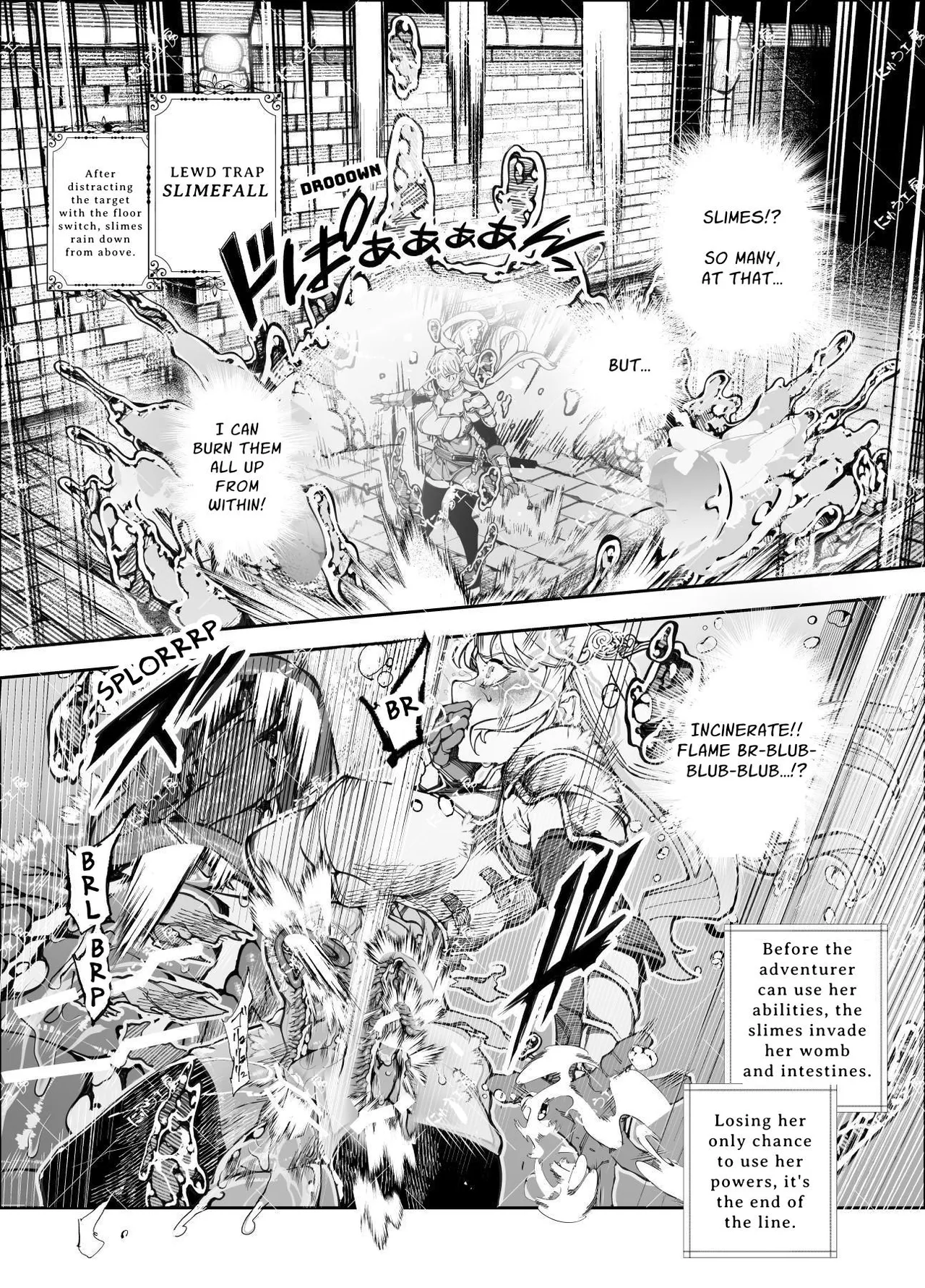 [Nyuu Koubou (Keibou)]Ero Trap Maint no Oshigoto EX ~Keikenchi Zen Haishutsu Shite Level 1 ni Natta Boukensha Tsumamigui Shitemo Ii yone~ | Erotic Trap Maintenance Job EX[English] [grimalkin] Page 17