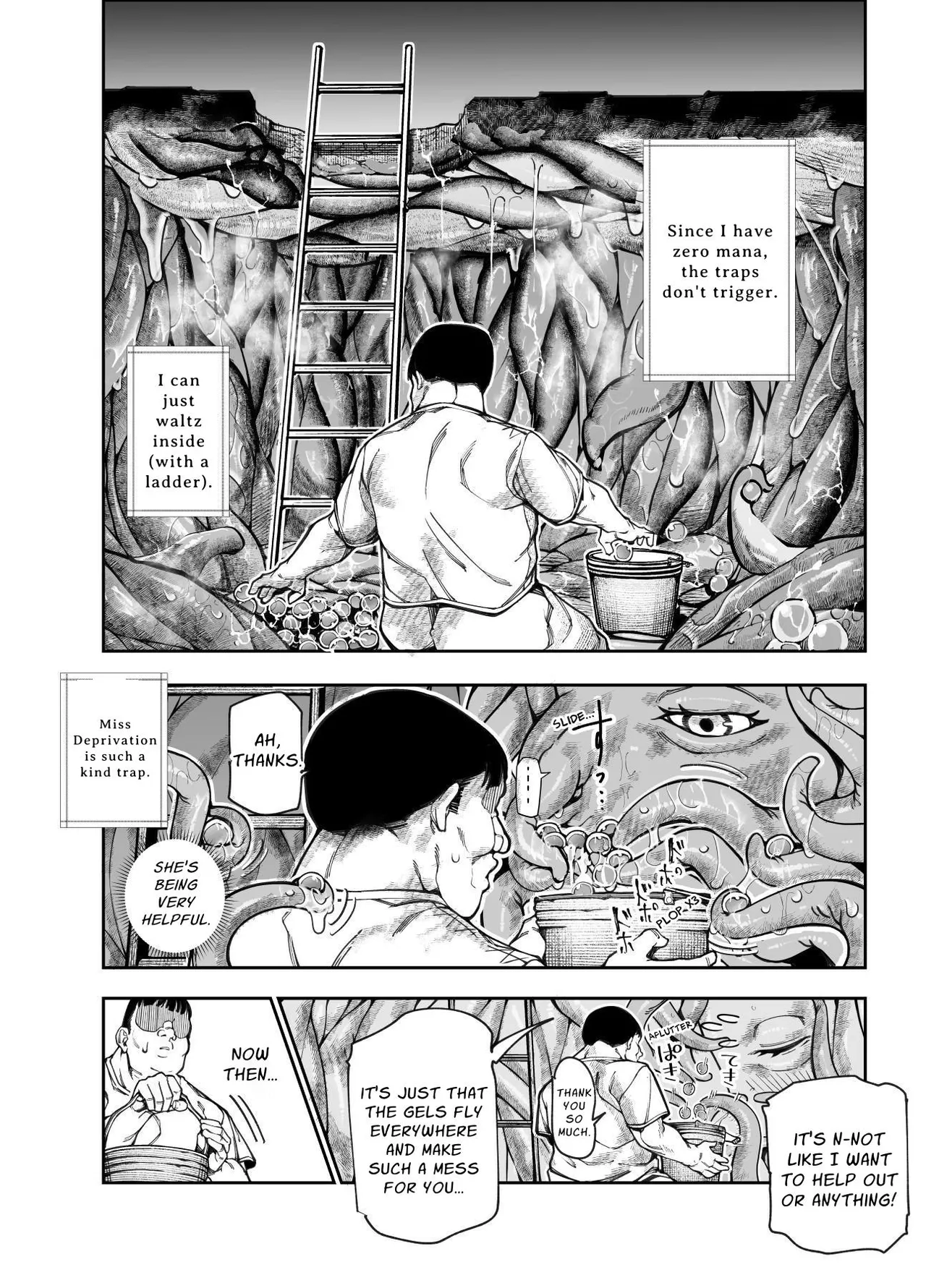 [Nyuu Koubou (Keibou)]Ero Trap Maint no Oshigoto EX ~Keikenchi Zen Haishutsu Shite Level 1 ni Natta Boukensha Tsumamigui Shitemo Ii yone~ | Erotic Trap Maintenance Job EX[English] [grimalkin] Page 33