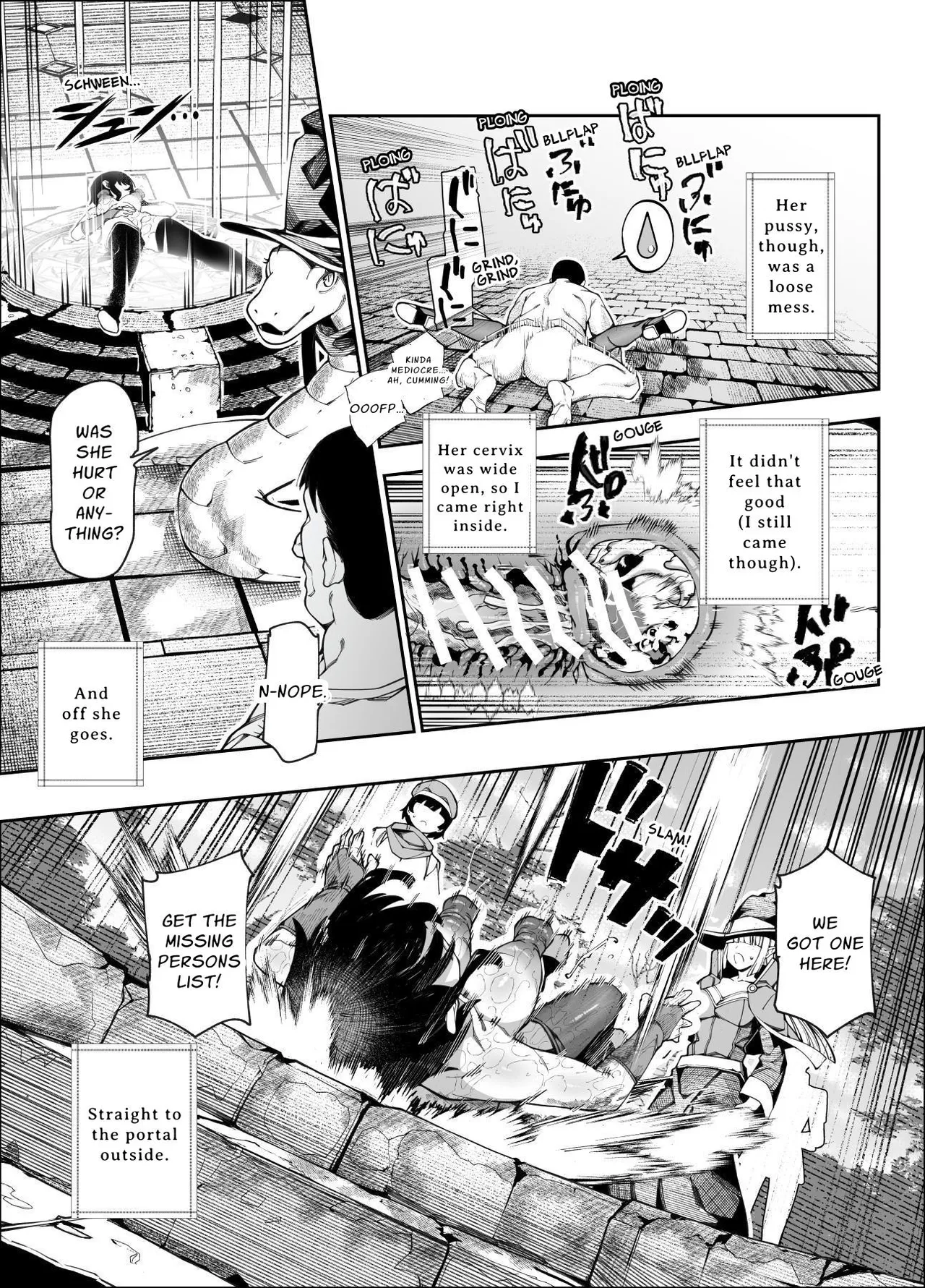 [Nyuu Koubou (Keibou)]Ero Trap Maint no Oshigoto EX ~Keikenchi Zen Haishutsu Shite Level 1 ni Natta Boukensha Tsumamigui Shitemo Ii yone~ | Erotic Trap Maintenance Job EX[English] [grimalkin] Page 36