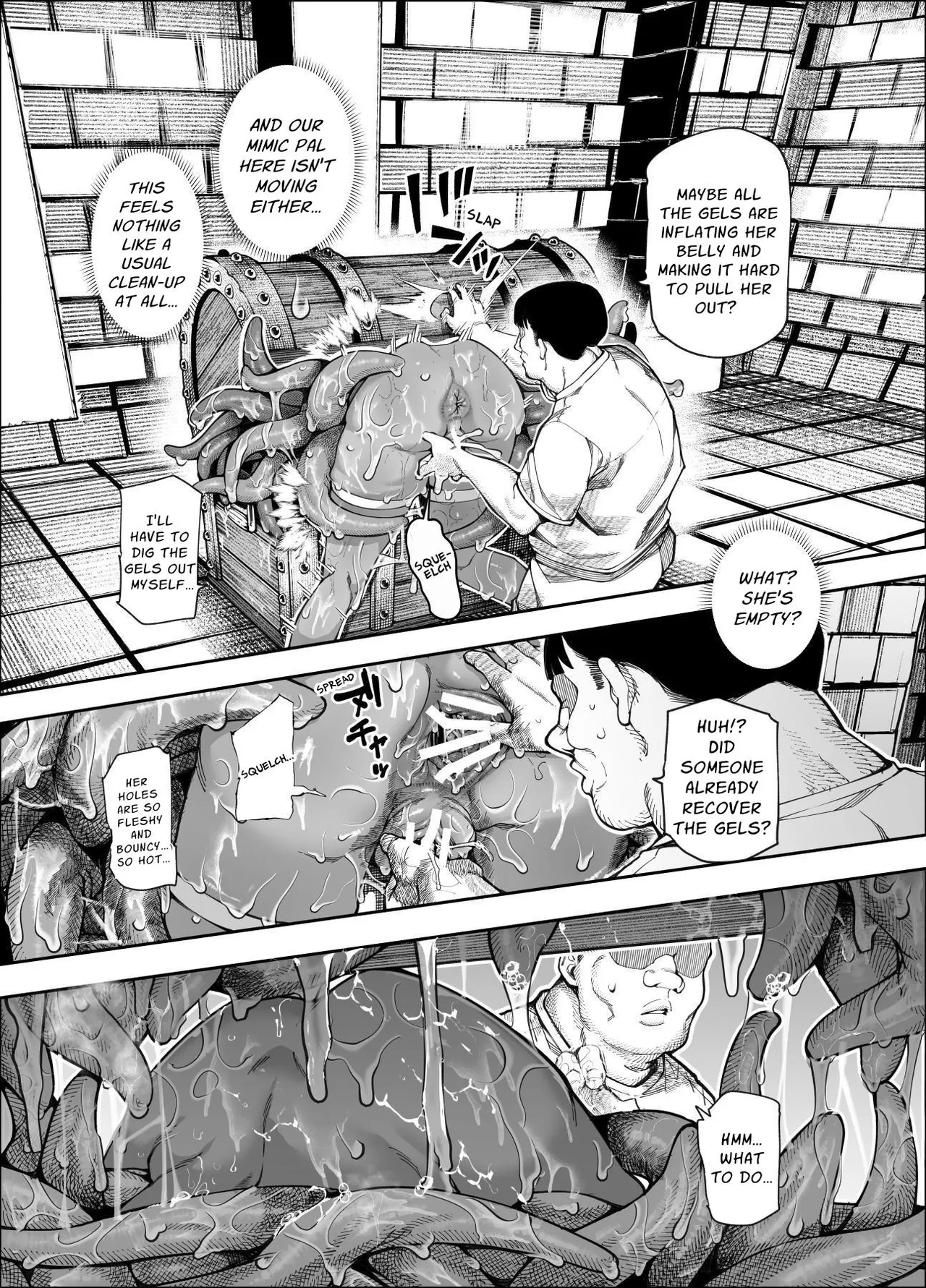 [Nyuu Koubou (Keibou)]Ero Trap Maint no Oshigoto EX ~Keikenchi Zen Haishutsu Shite Level 1 ni Natta Boukensha Tsumamigui Shitemo Ii yone~ | Erotic Trap Maintenance Job EX[English] [grimalkin] Page 43