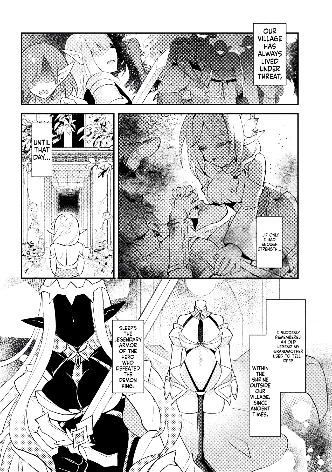 [Byakuya Yuu]Masou no Otome Lilia ~Soshite~(2D Comic Magazine Akuochi Shokushufuku Vol.2) (SCANMTL) Page 2