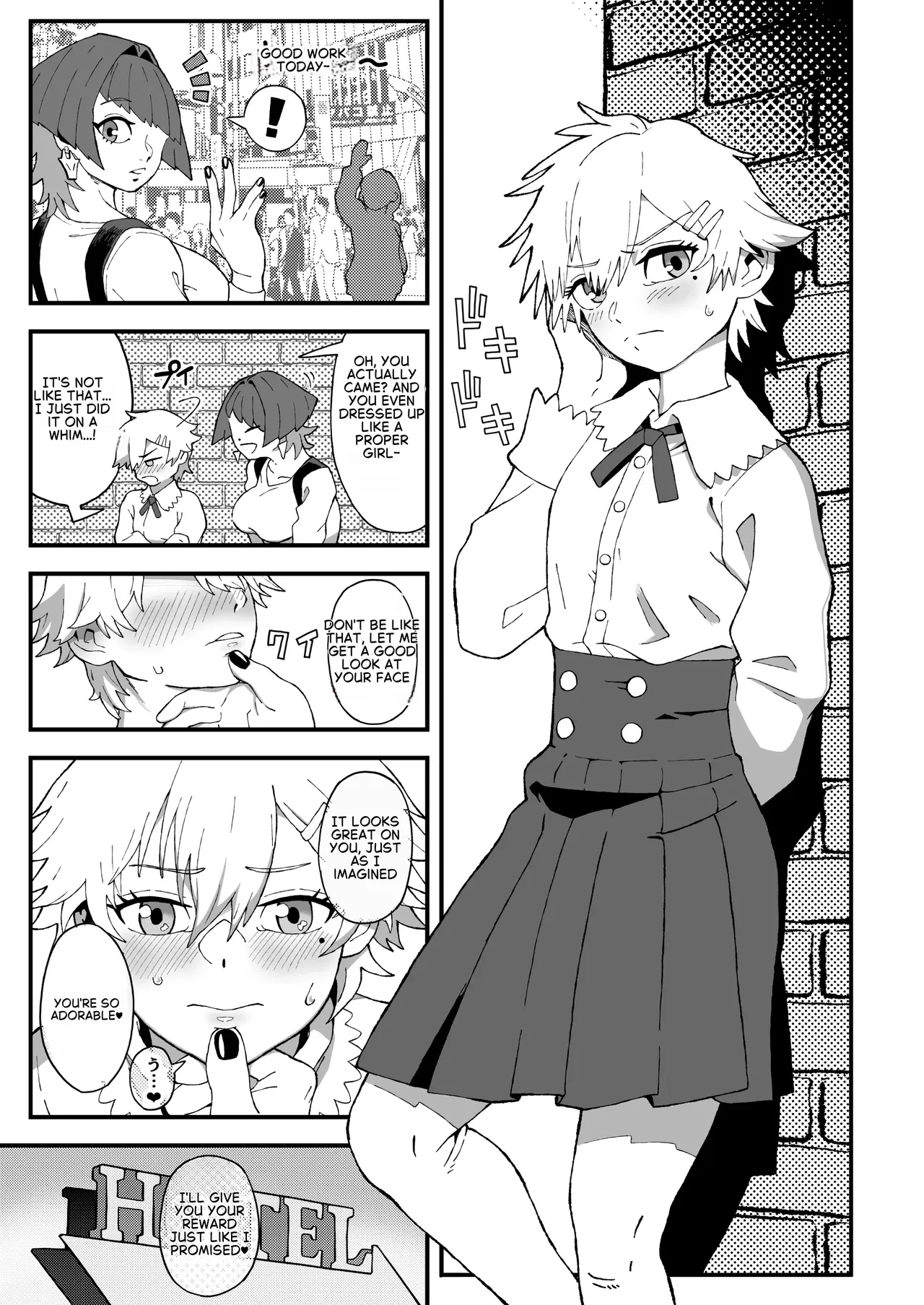 Failed Off-Pako! How I Ended Up as a Futanari Manga Artist's Girlfriend[English] Page 10