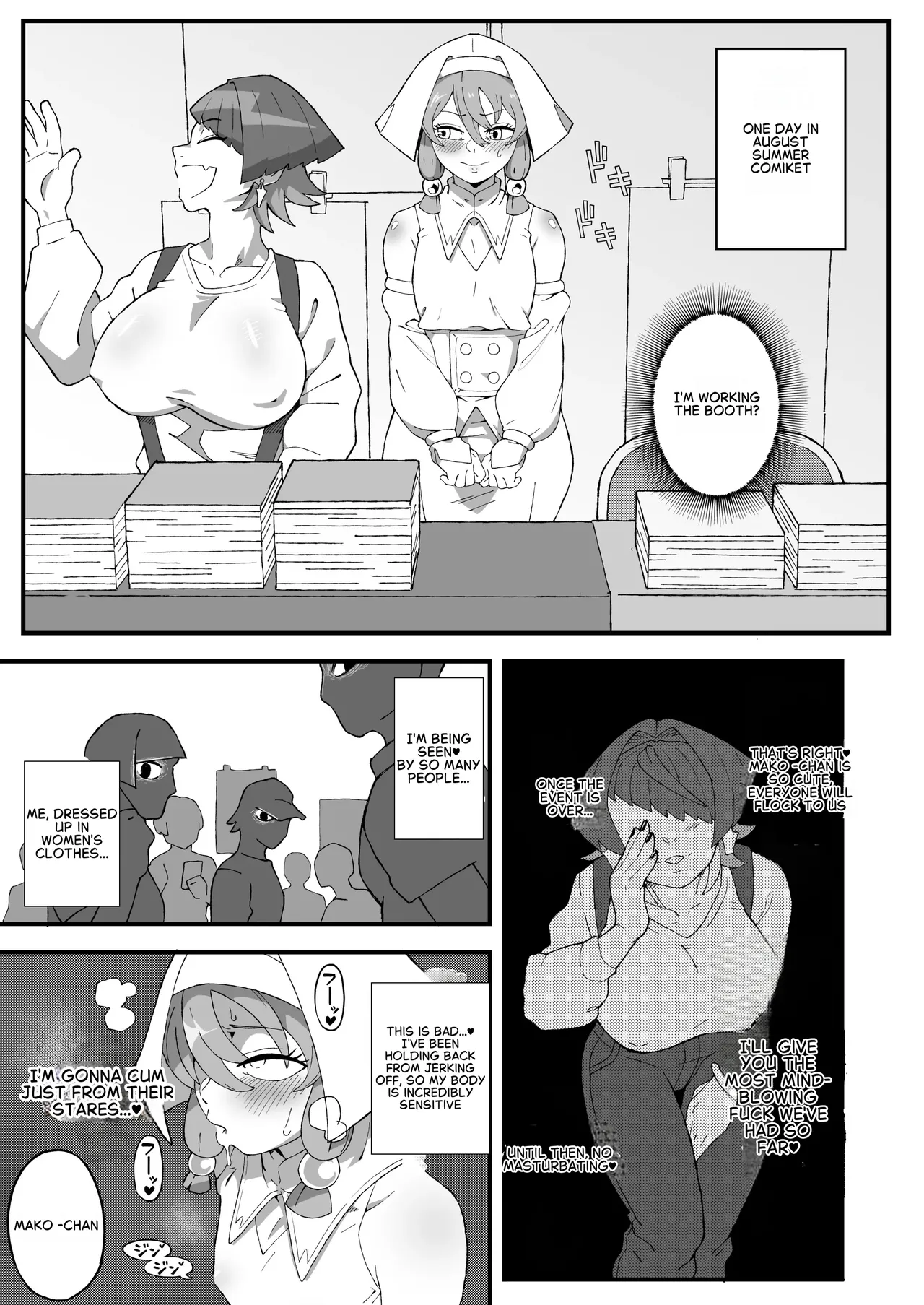 Failed Off-Pako! How I Ended Up as a Futanari Manga Artist's Girlfriend[English] Page 14